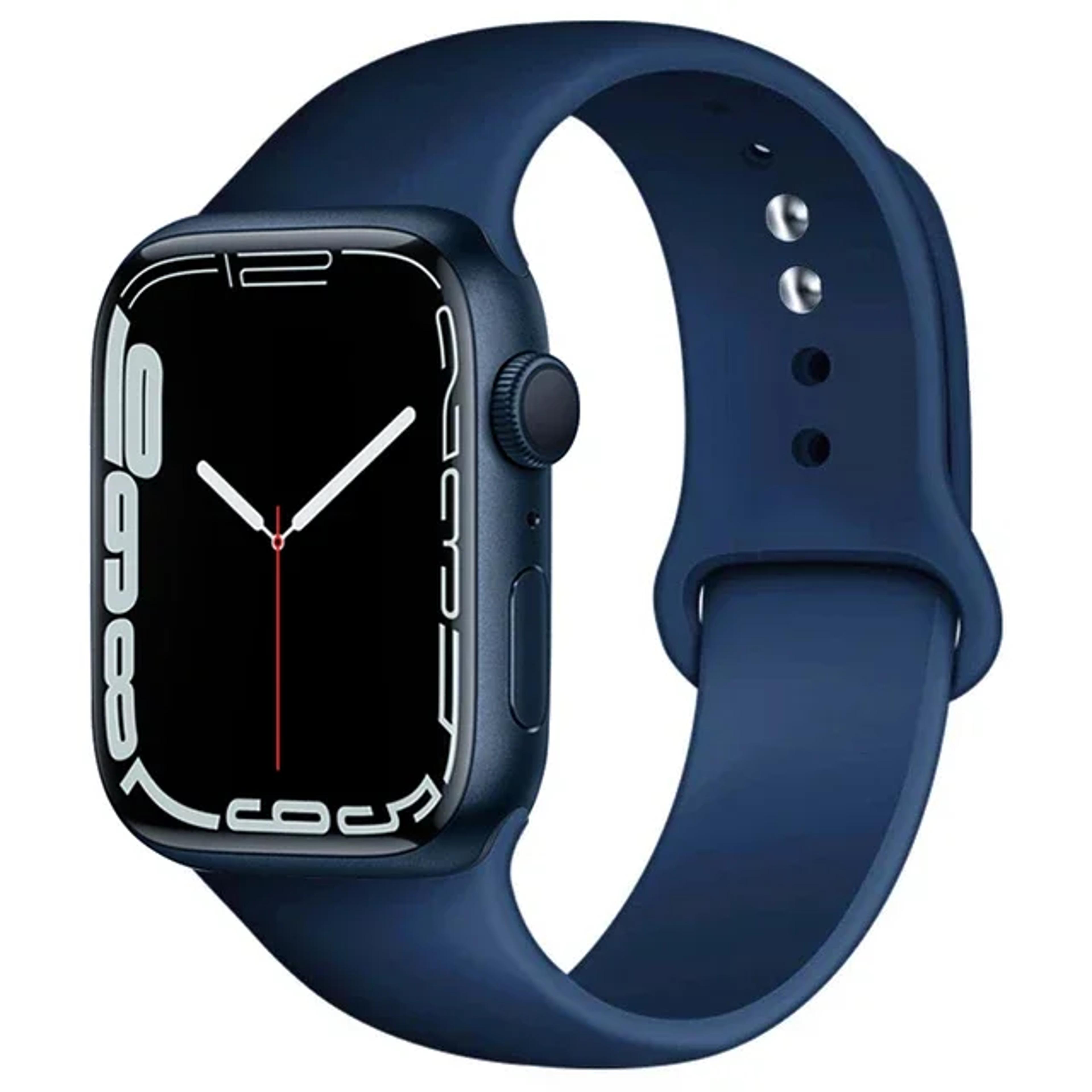 Soft Silicone Sport Band For Apple Watch Comfortable Replacement Strap For Fitness And Daily Wear 16