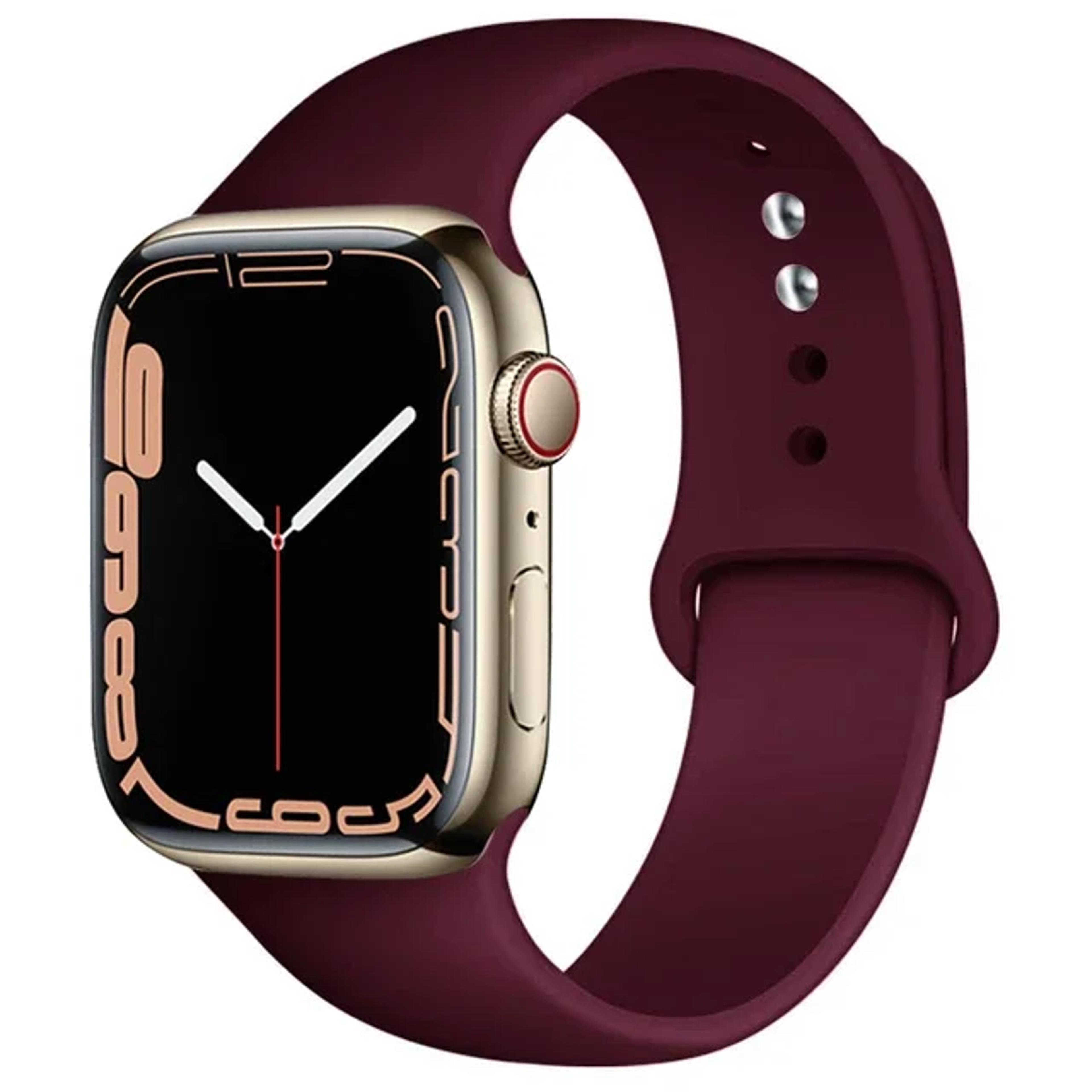 Soft Silicone Sport Band For Apple Watch Comfortable Replacement Strap For Fitness And Daily Wear 28