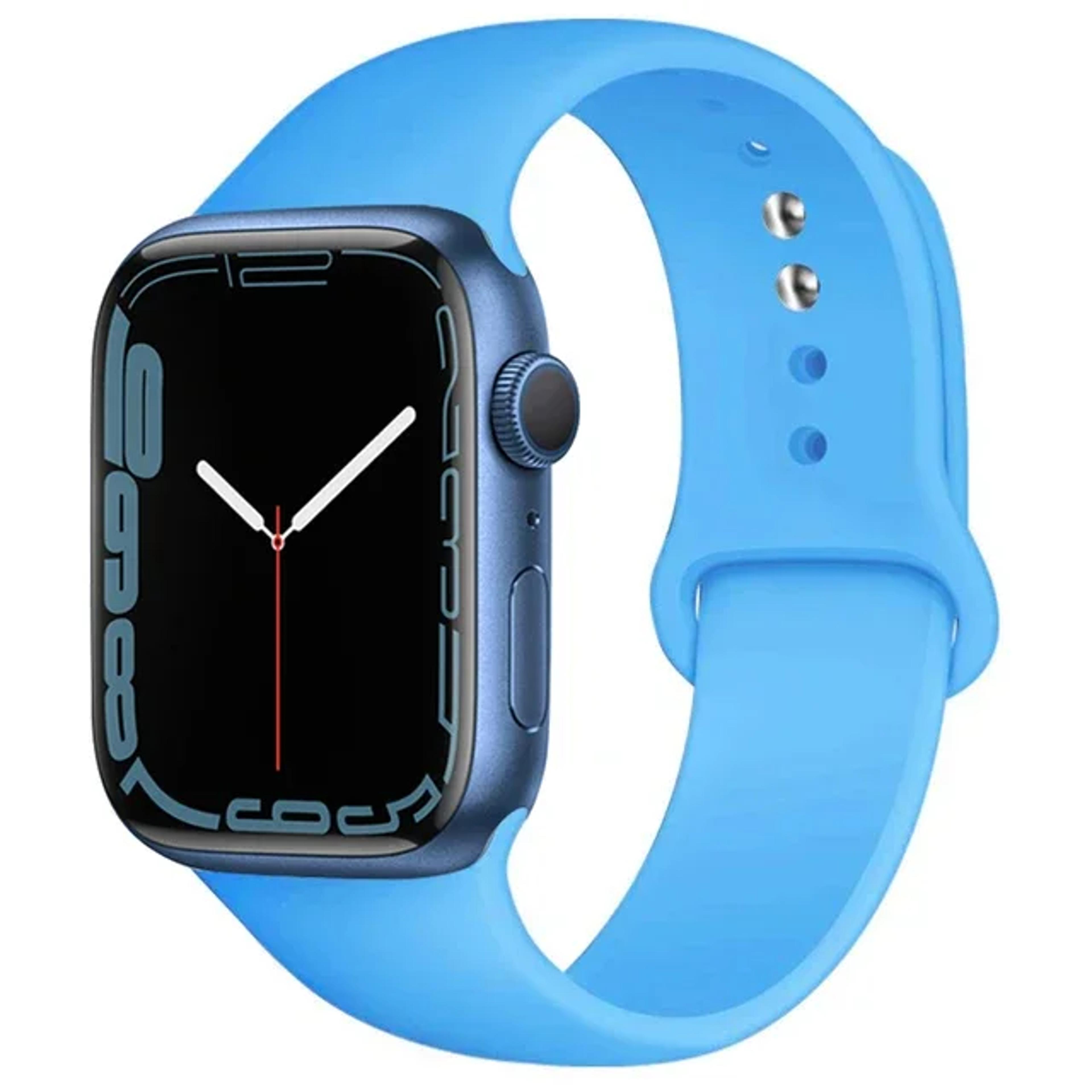 Soft Silicone Sport Band For Apple Watch Comfortable Replacement Strap For Fitness And Daily Wear 29