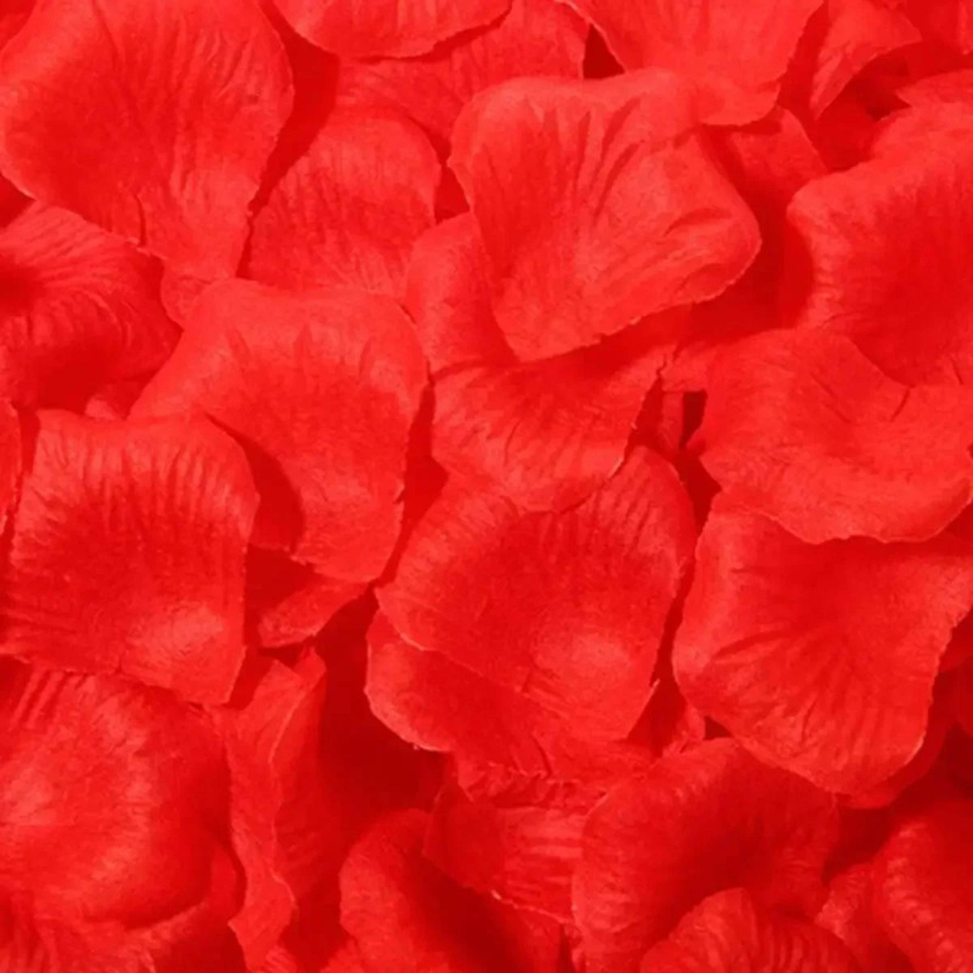 Fake White Rose Petals For Wedding Party Valentines Day Event Decorations 5