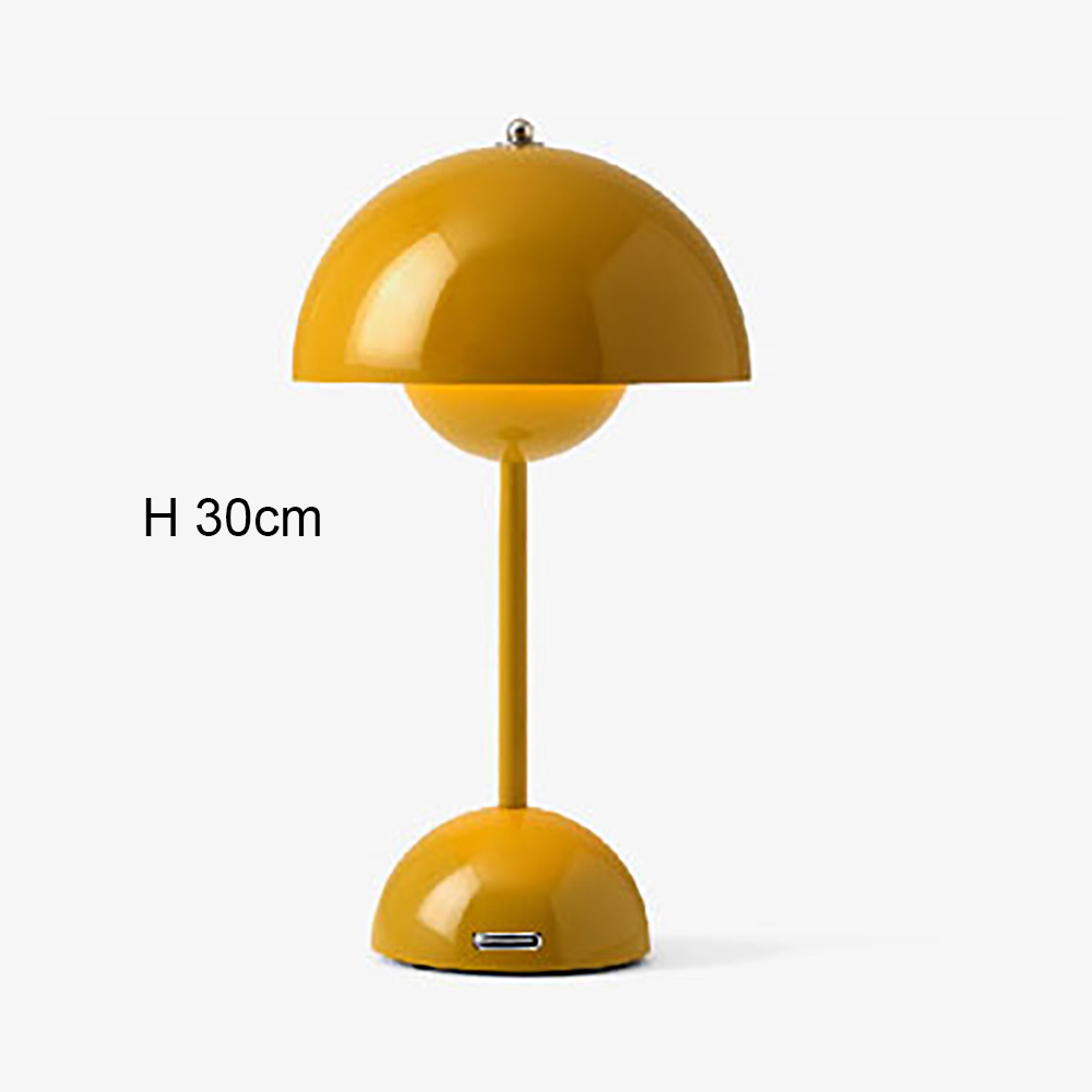 Creative Study Office Table LED Lamp Minimalist Atmosphere Bedroom Bedside Decoration Flower Bud Ta 5
