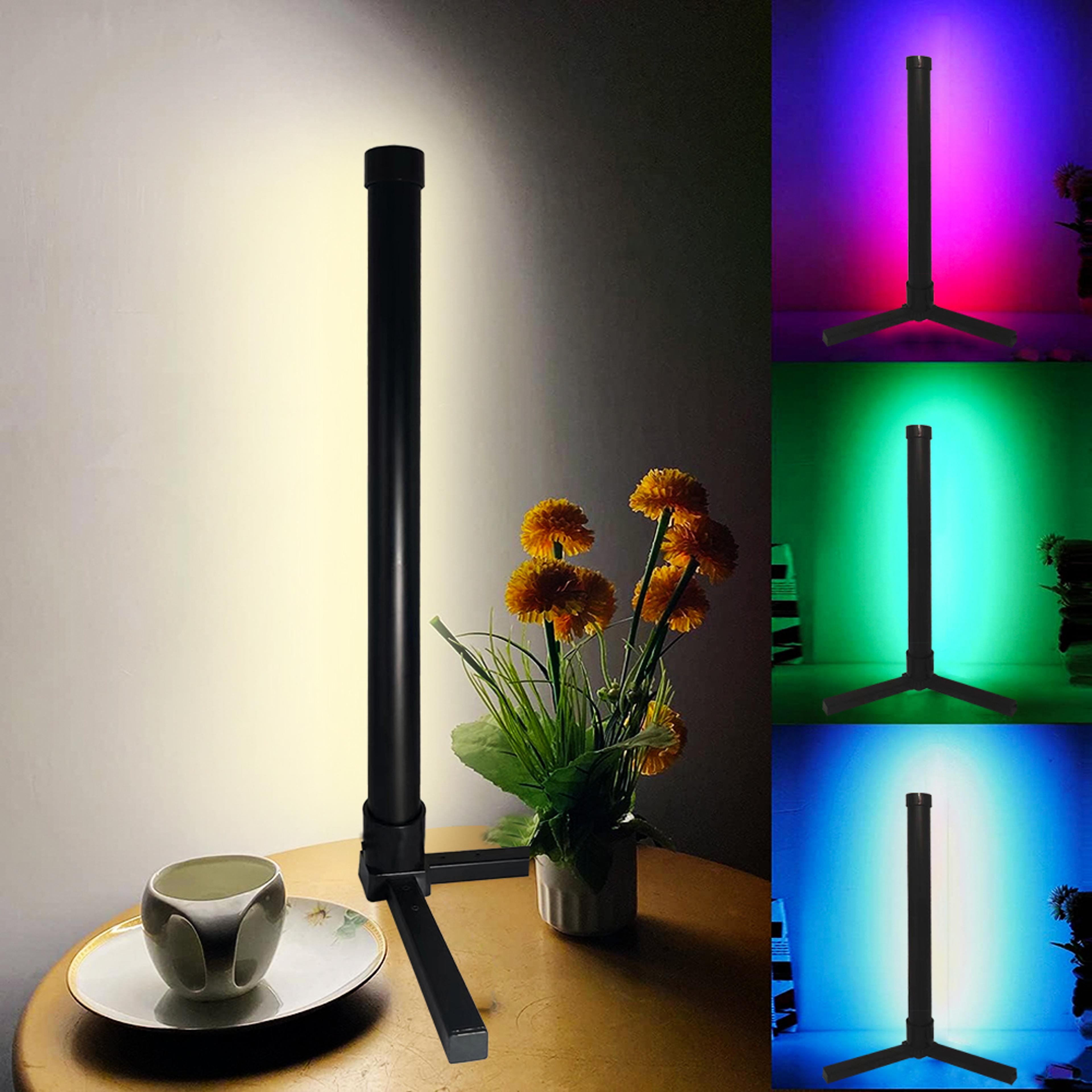 LED Corner Lamp Works Smart RGB LED Floor Lamp With Music Sync And DIY Colors 6