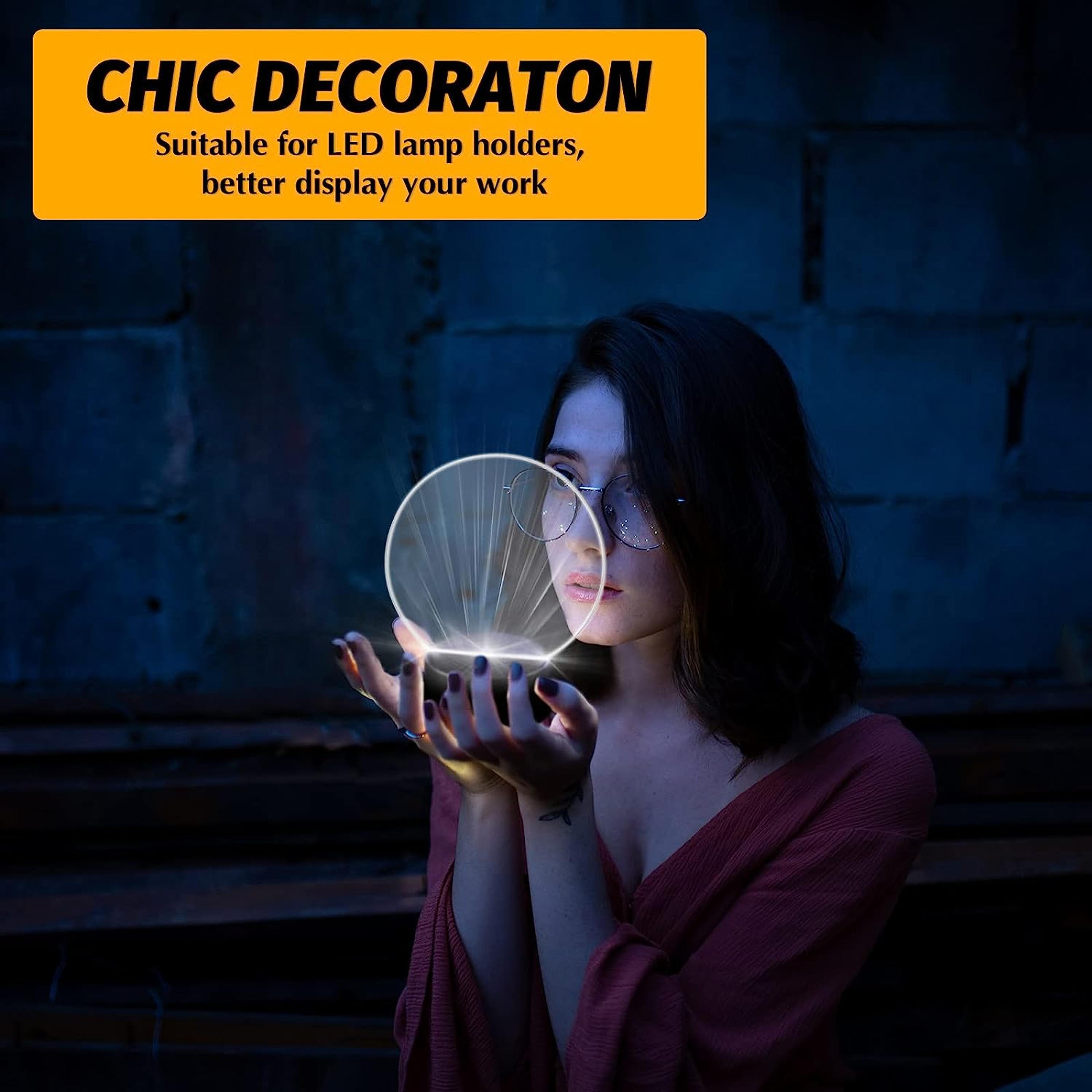 3D LED Lamp Base With Remote Colors Decorative Light Show USB Stand For Acrylic Resin Glass 1