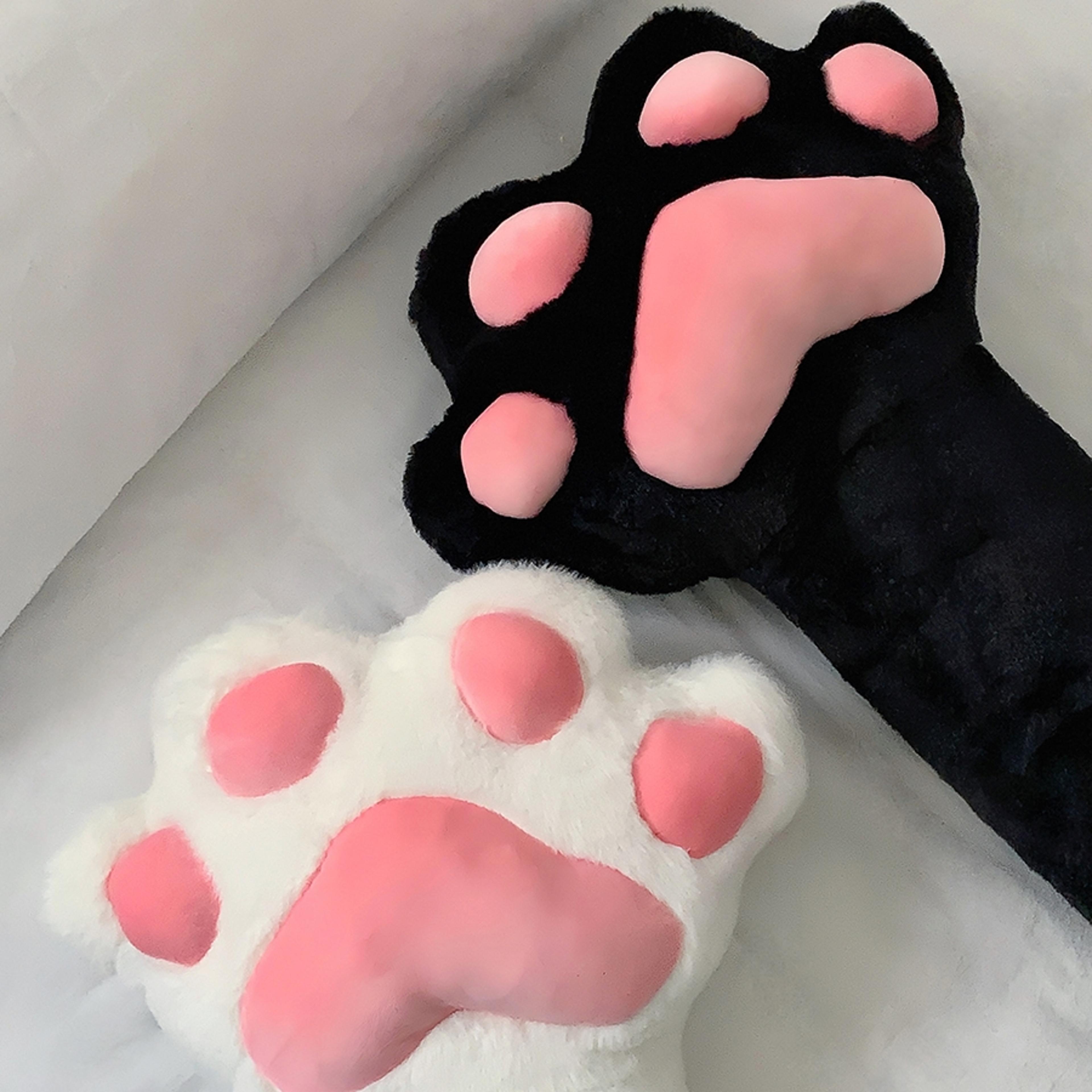 Very Soft Comfortable Cat Paw Throw Pillow Paw Long Cushion Leg Cushion Home Decor Washable Gifts 4