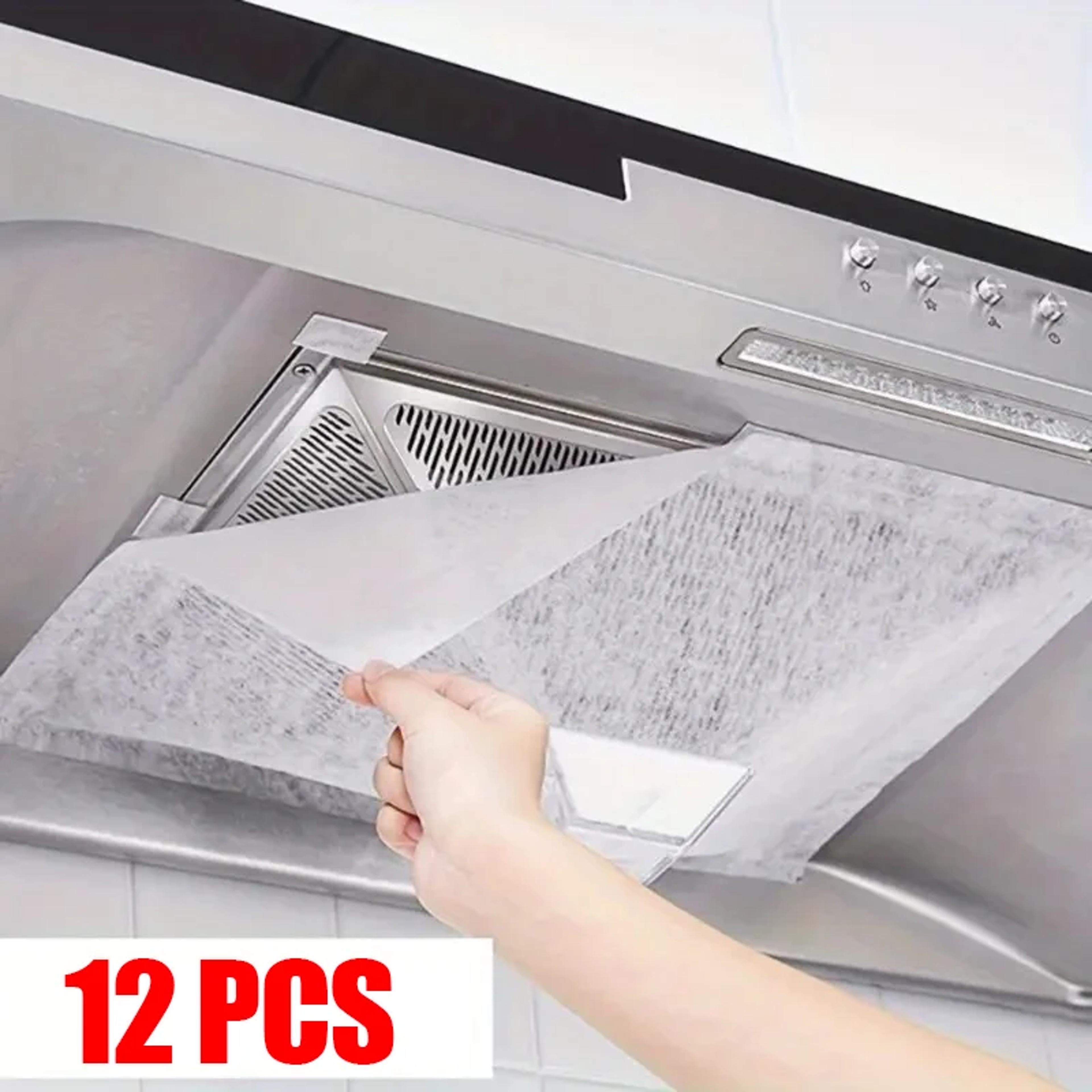 disposable oil-absorbing paper filter screen, kitchen range hood oil-absorbing cotton, attract oiled paper side suction