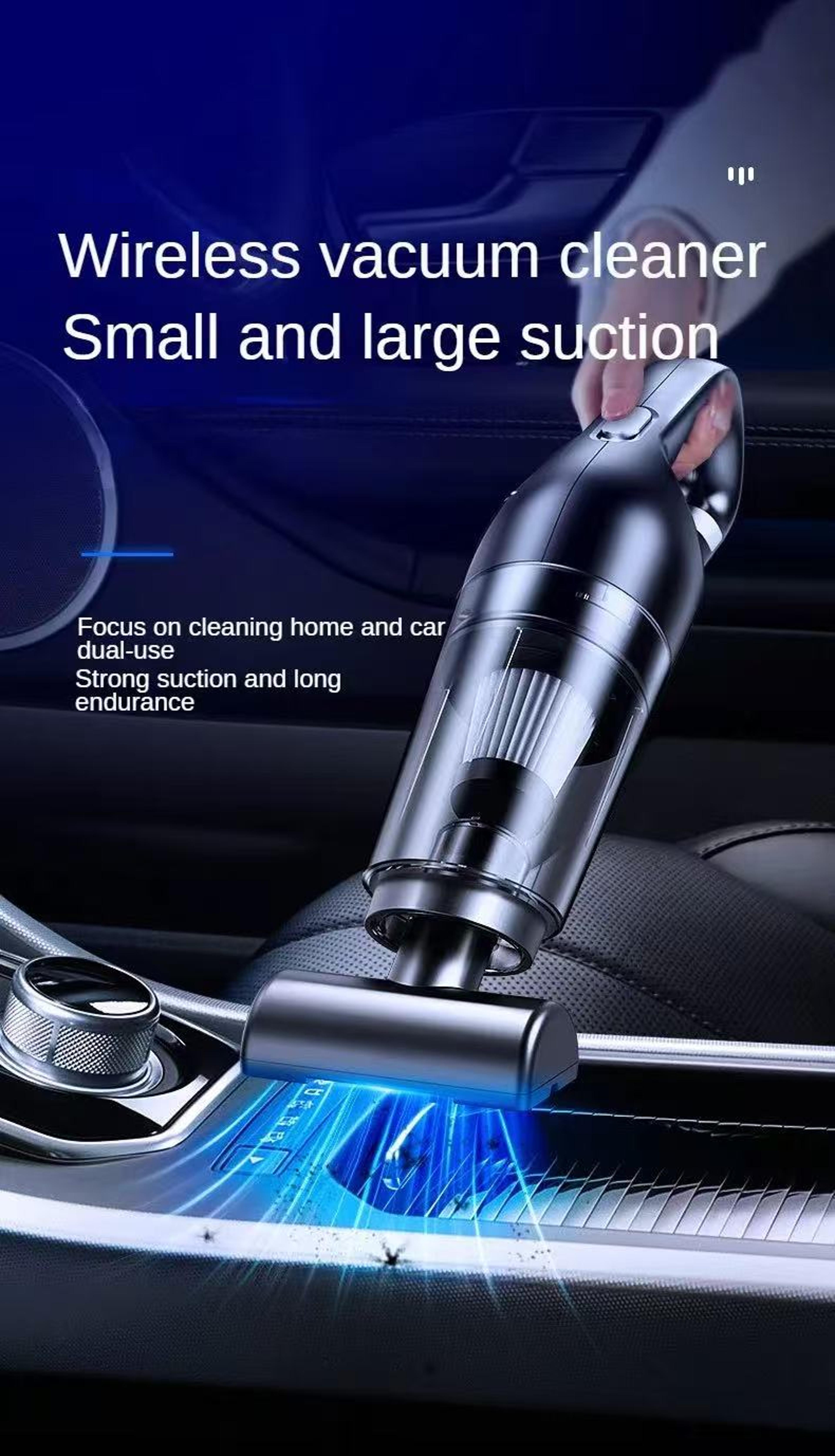 Rechargeable Handheld Home Vacuum Cleaner Wireless Dust Catcher Portable Vacuum For Car Home Pet Ha 1
