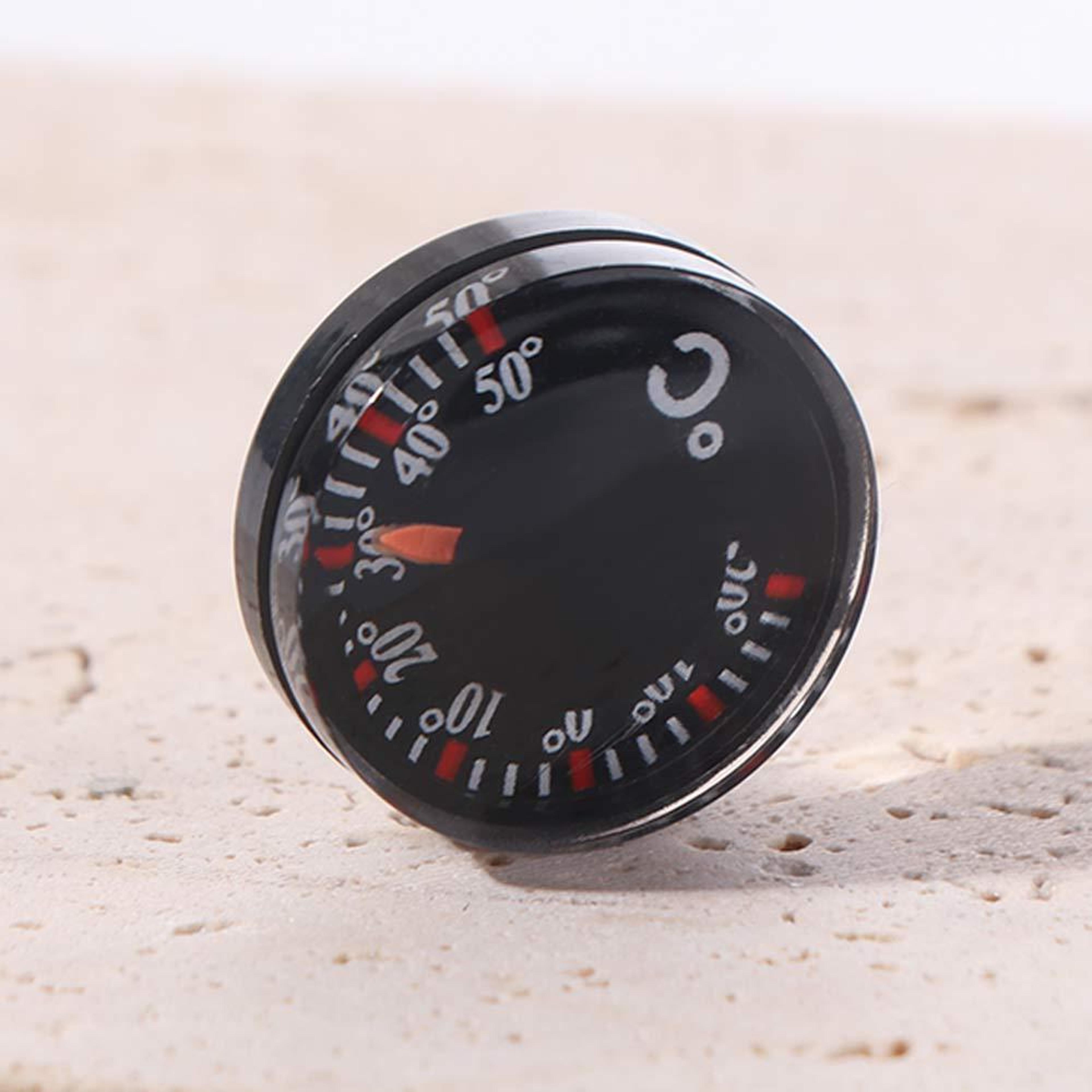 Mini Circular Thermometer Waterproof Plastic Dial Thermometer High Accuracy Scale Measurement 2