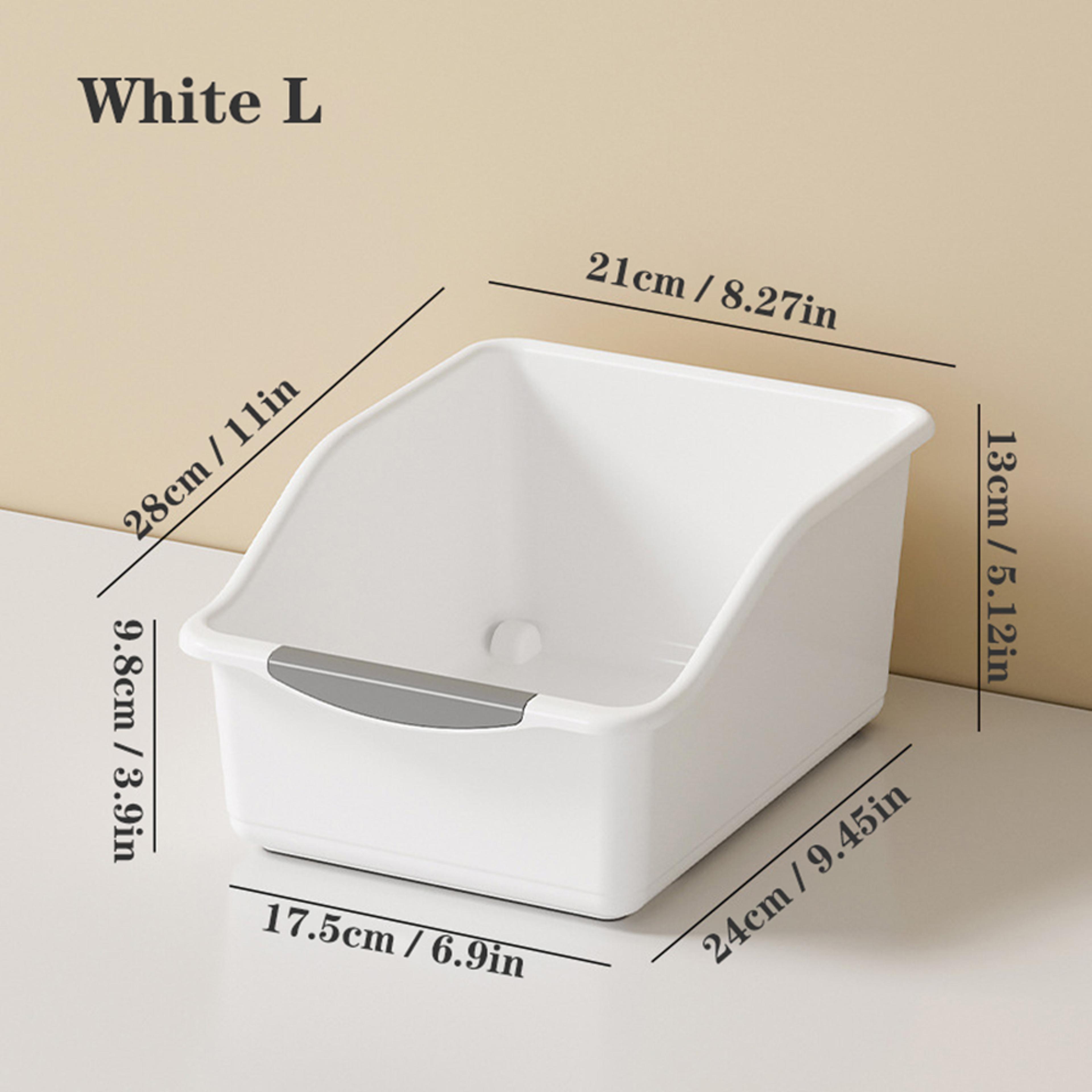 Pull Out Under Sink Organizer With Wheels Kitchen Bathroom Cabinet Organizers Multipurpose Plastic  8