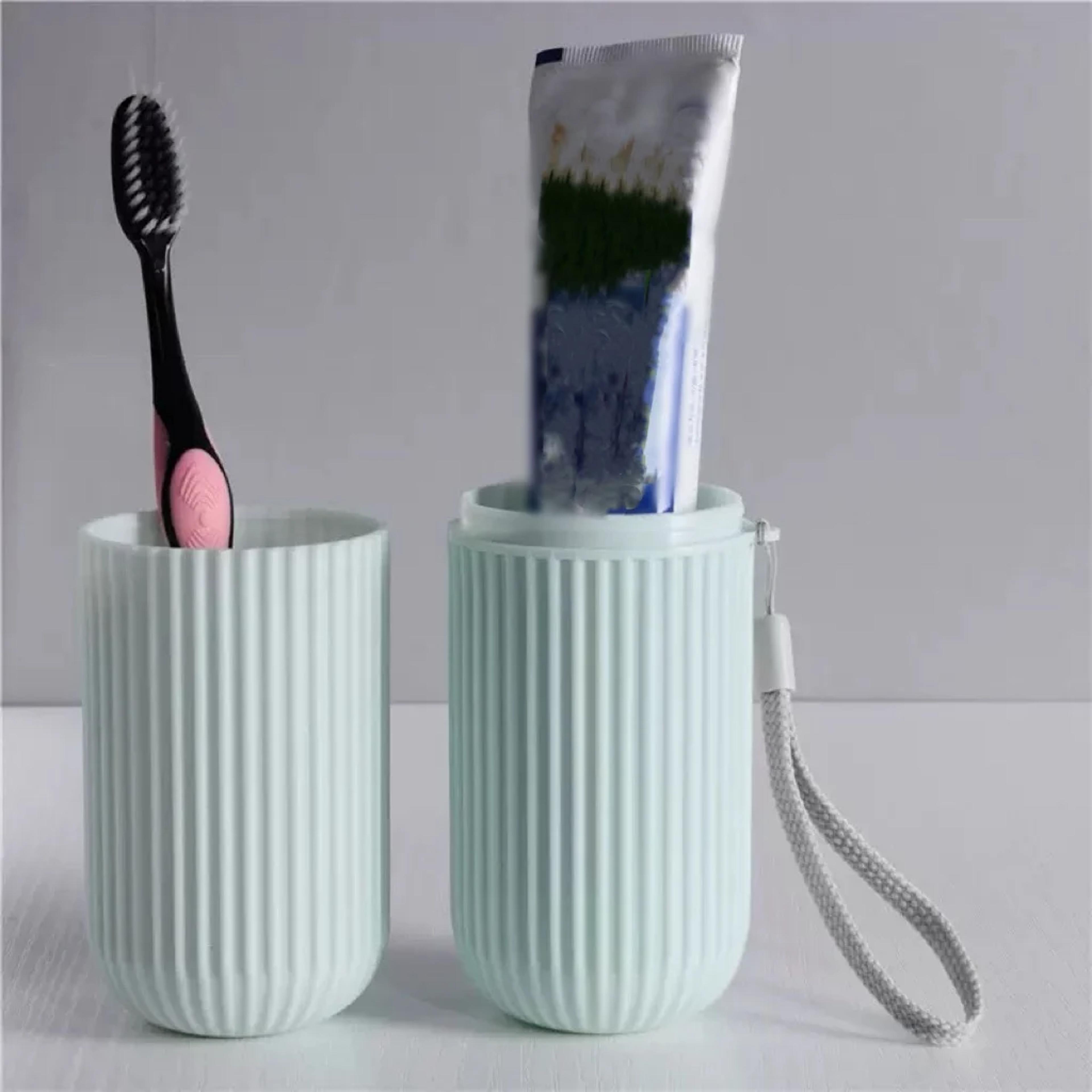 Toothpaste And Toothbrush Protector Case Portable Storage Box For Travel Camping 6