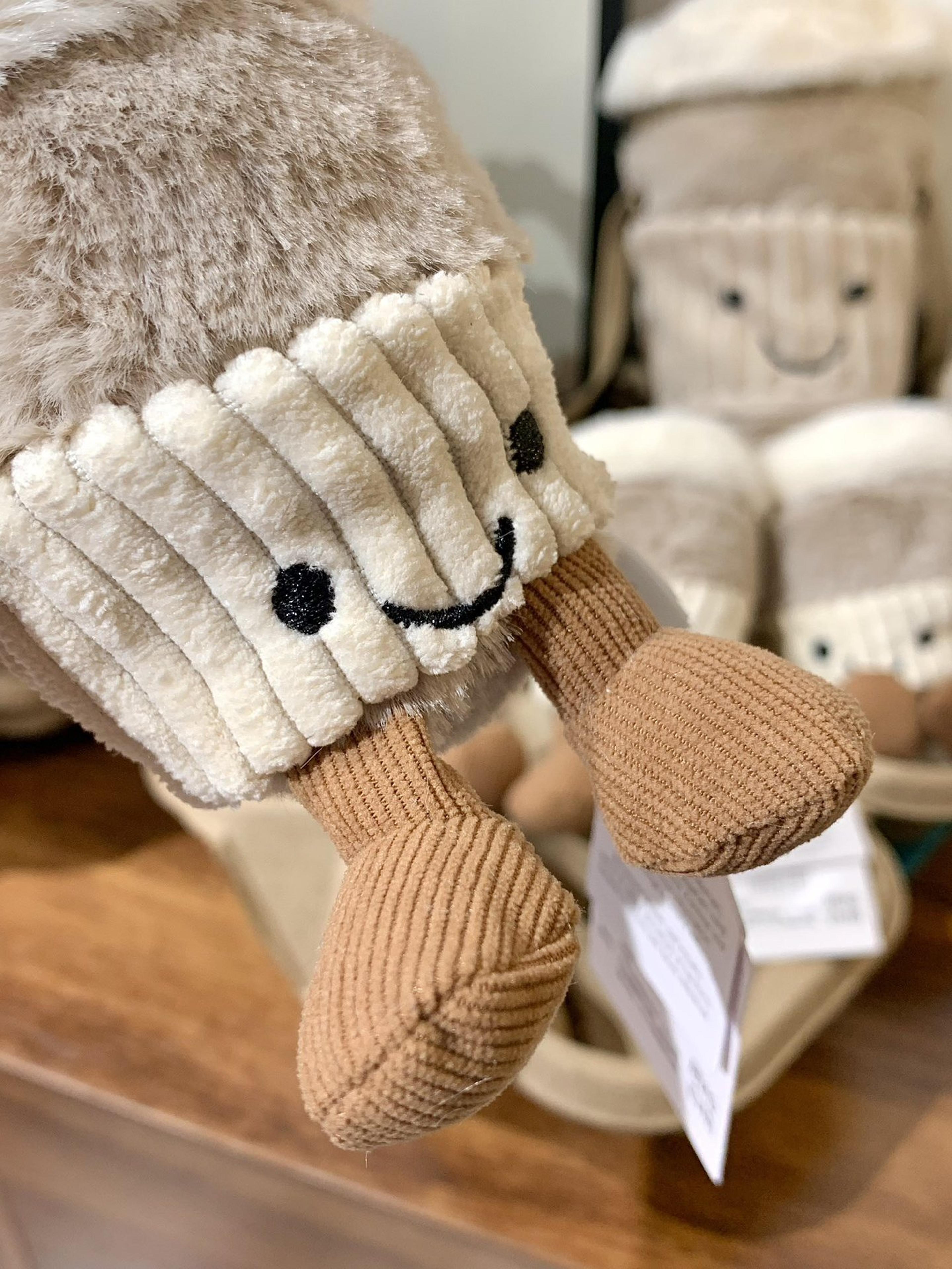 Cute Plush Toy Doll Coffee Cup Keychain Pendant Accompanying Bag Doll 1