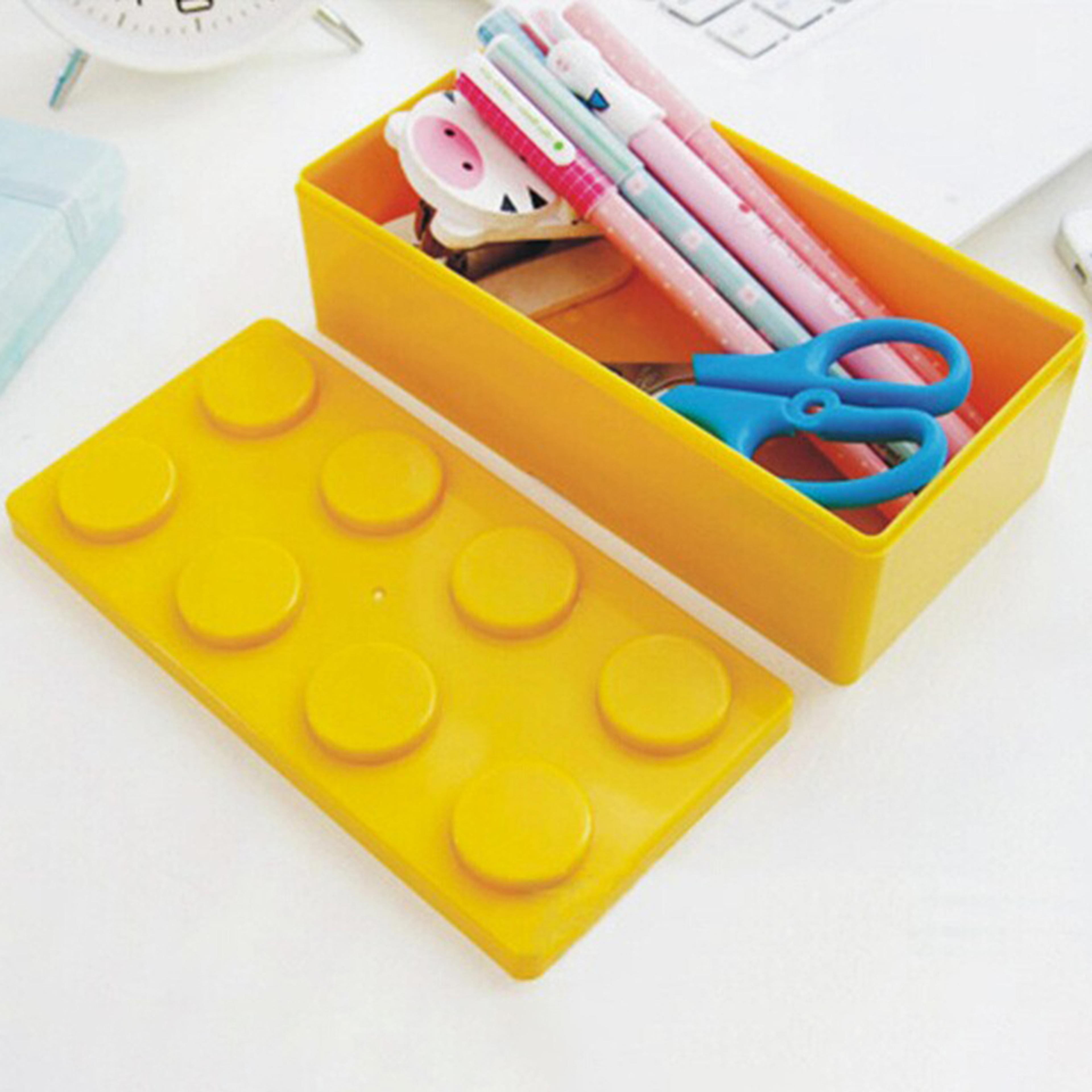 Stackable Creative Building Block Storage Box Perfect For Home Office And Educational Use DIY Stora 4