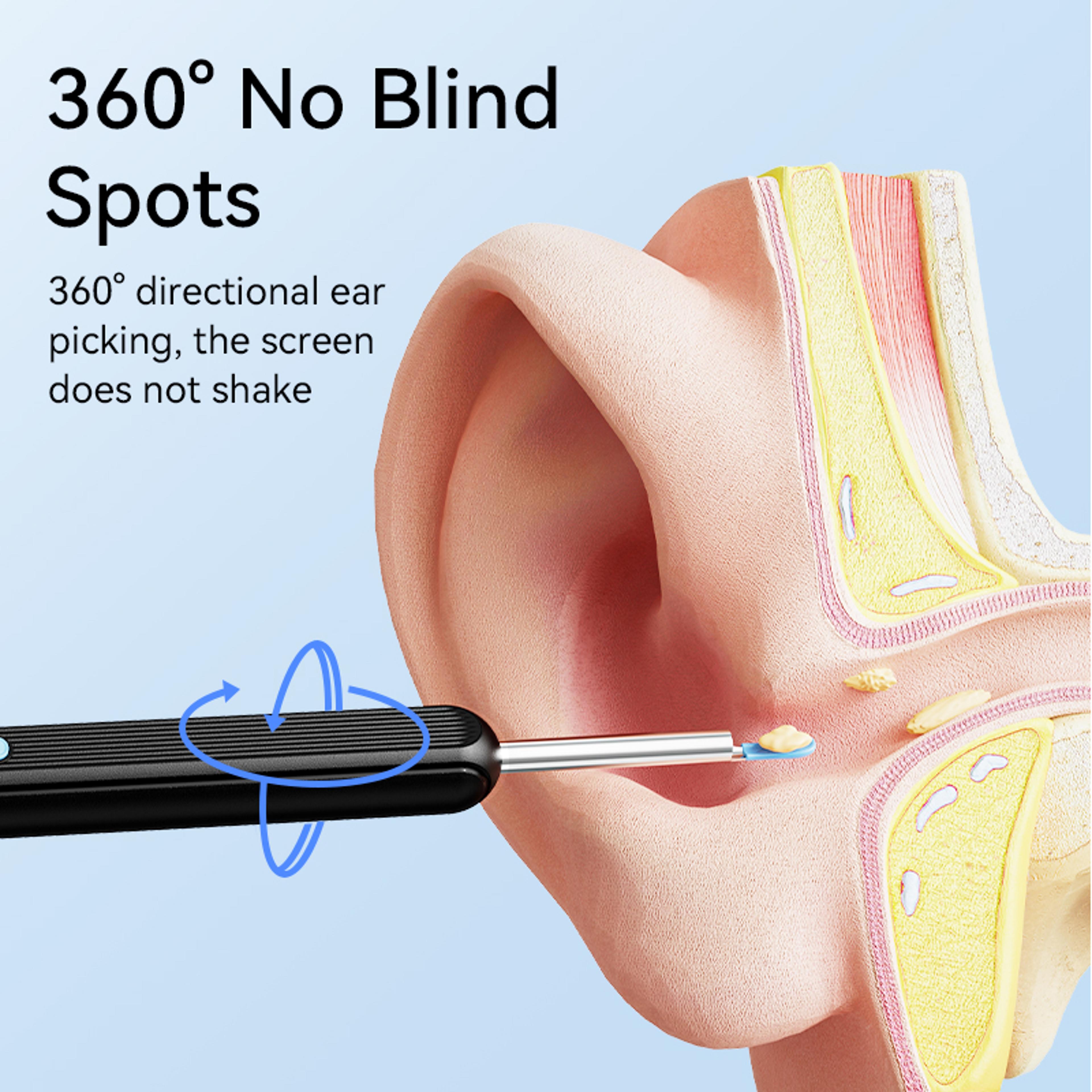 HD Visual Ear Cleaner With Camera USB Charging Otoscope Ear Stick Wax Removal Tool 2