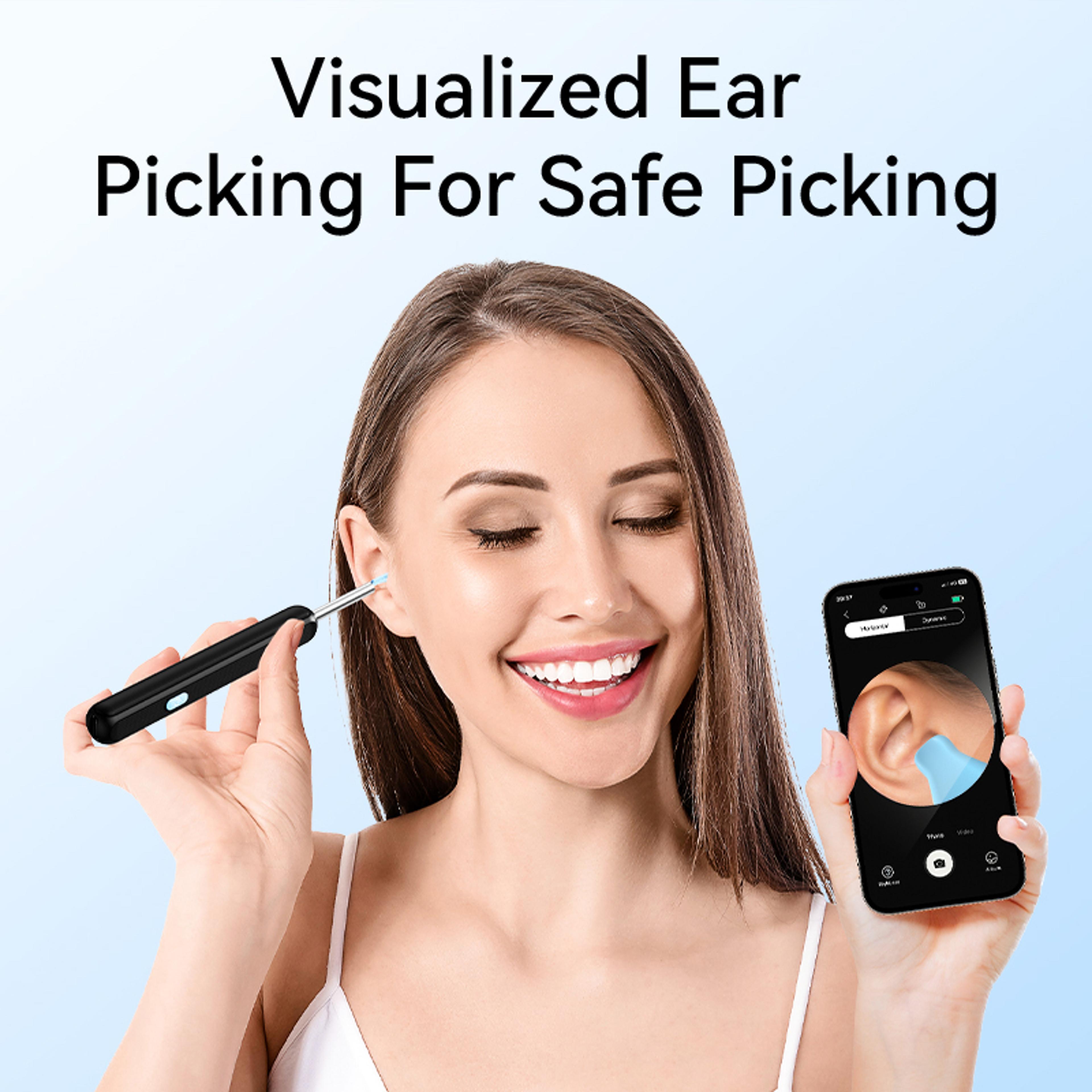 HD Visual Ear Cleaner With Camera USB Charging Otoscope Ear Stick Wax Removal Tool 3