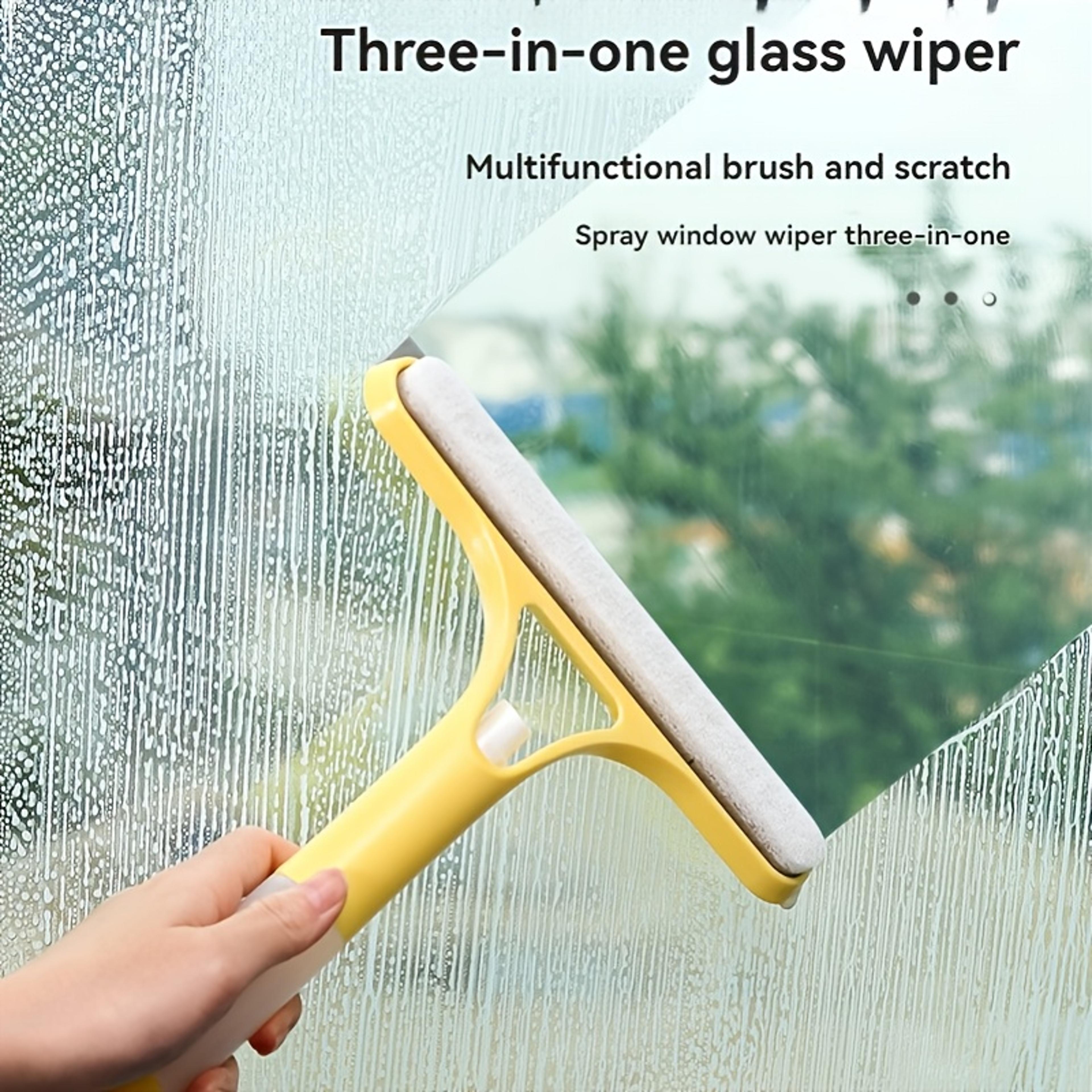 Water Wiper Squeegee For Shower And Glass Surfaces Glass Cleaning Tool For Home Bathroom Mirror And 4