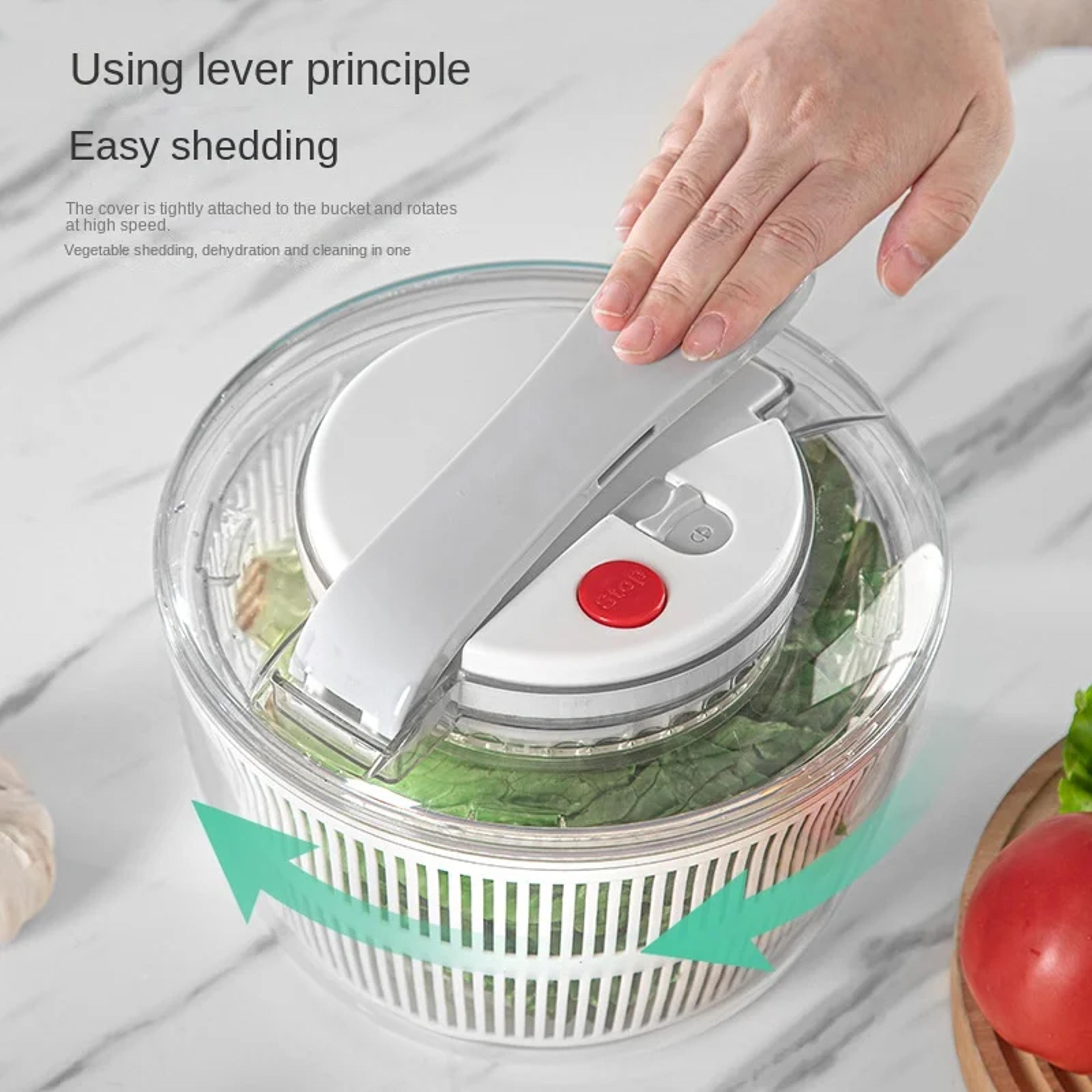 Multifunctional Vegetable Washer Lettuce Leaf Salad Spinner Vegetable Dryer 2