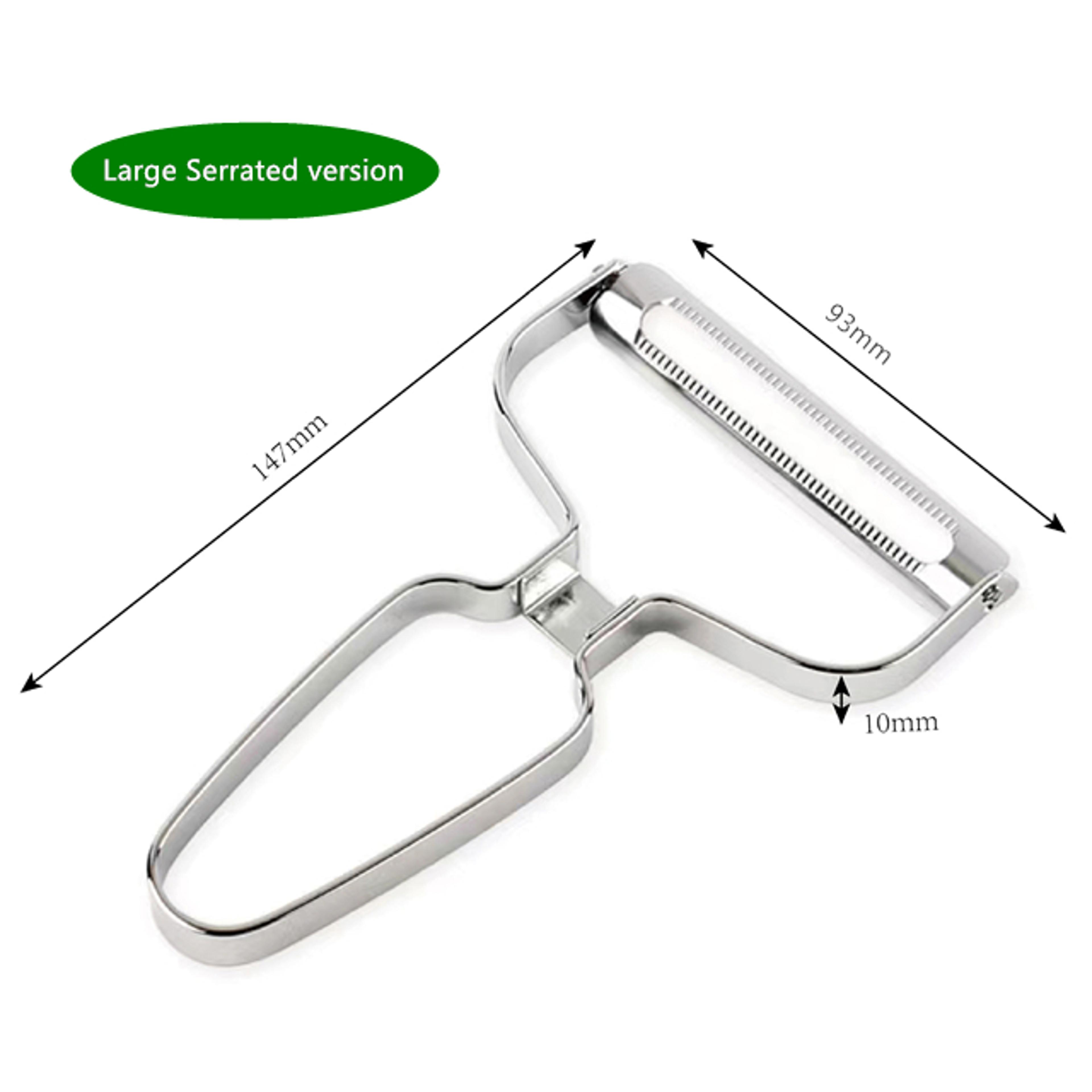 Stainless Steel Peeler Vegetables Fruit Knife Potato Graters Salad Slicer Kitchen Accessories Wide  7