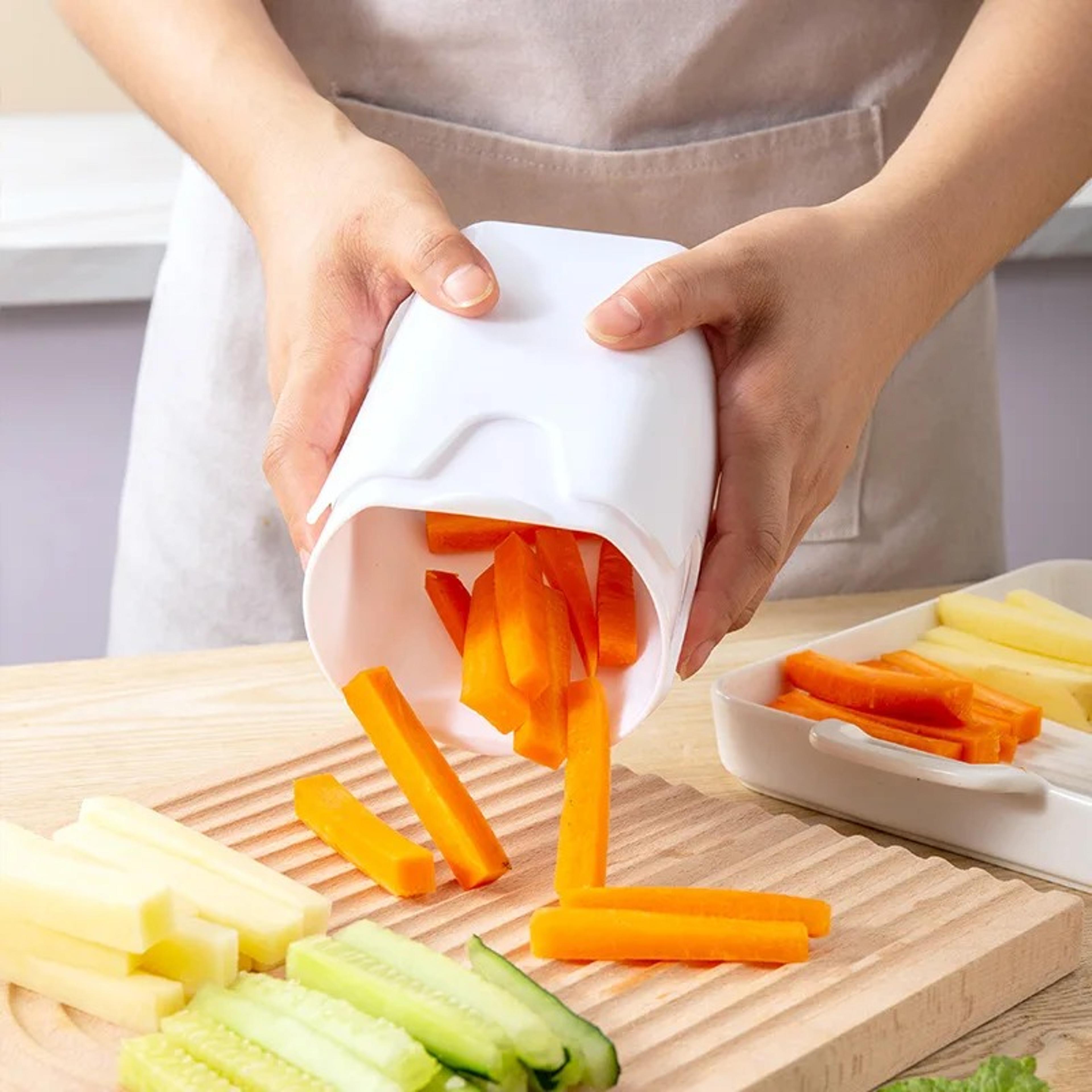 Natural Cut French Fry Cutter Potato Veggie Dicer Vegetable Sheet Slicer Kitchen Tool Durable 1