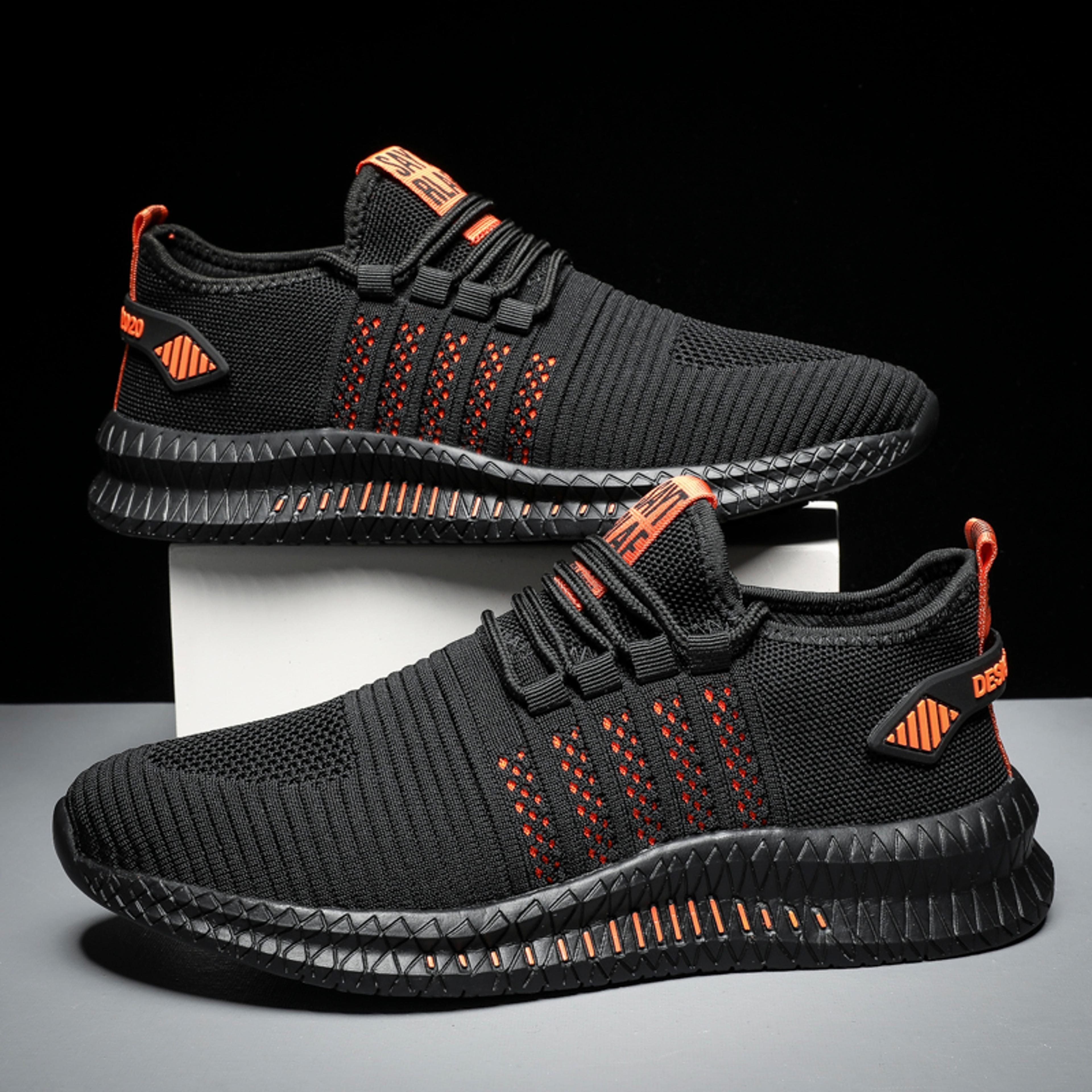 Casual Shoes Fashion Sneakers Lightweight Breathable Walking Shoe Lace Up Male Footwear 1