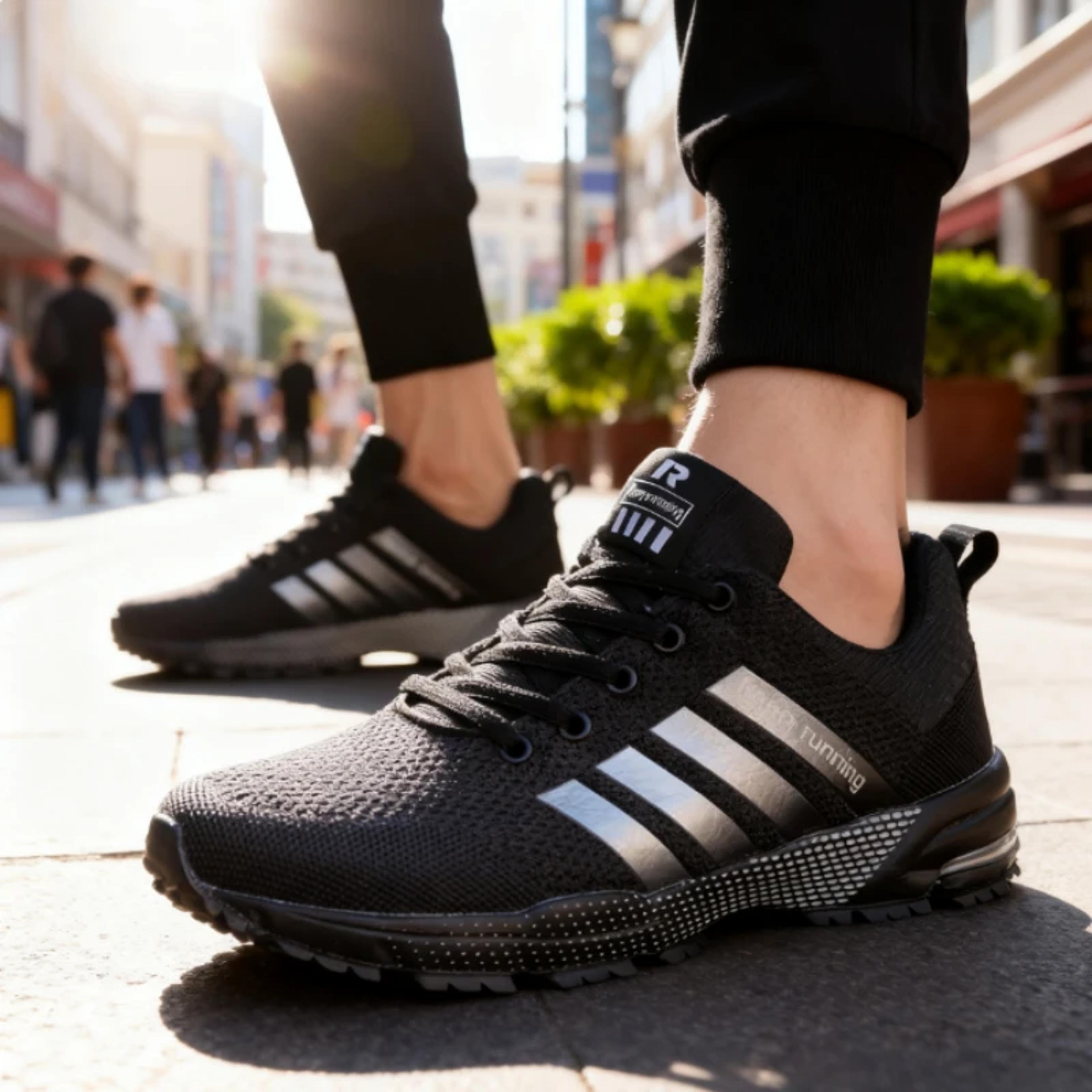 Mens Mesh Sneakers For Running Breathable And Lightweight Jogging Trainers Comfortable Outdoor Gym  2