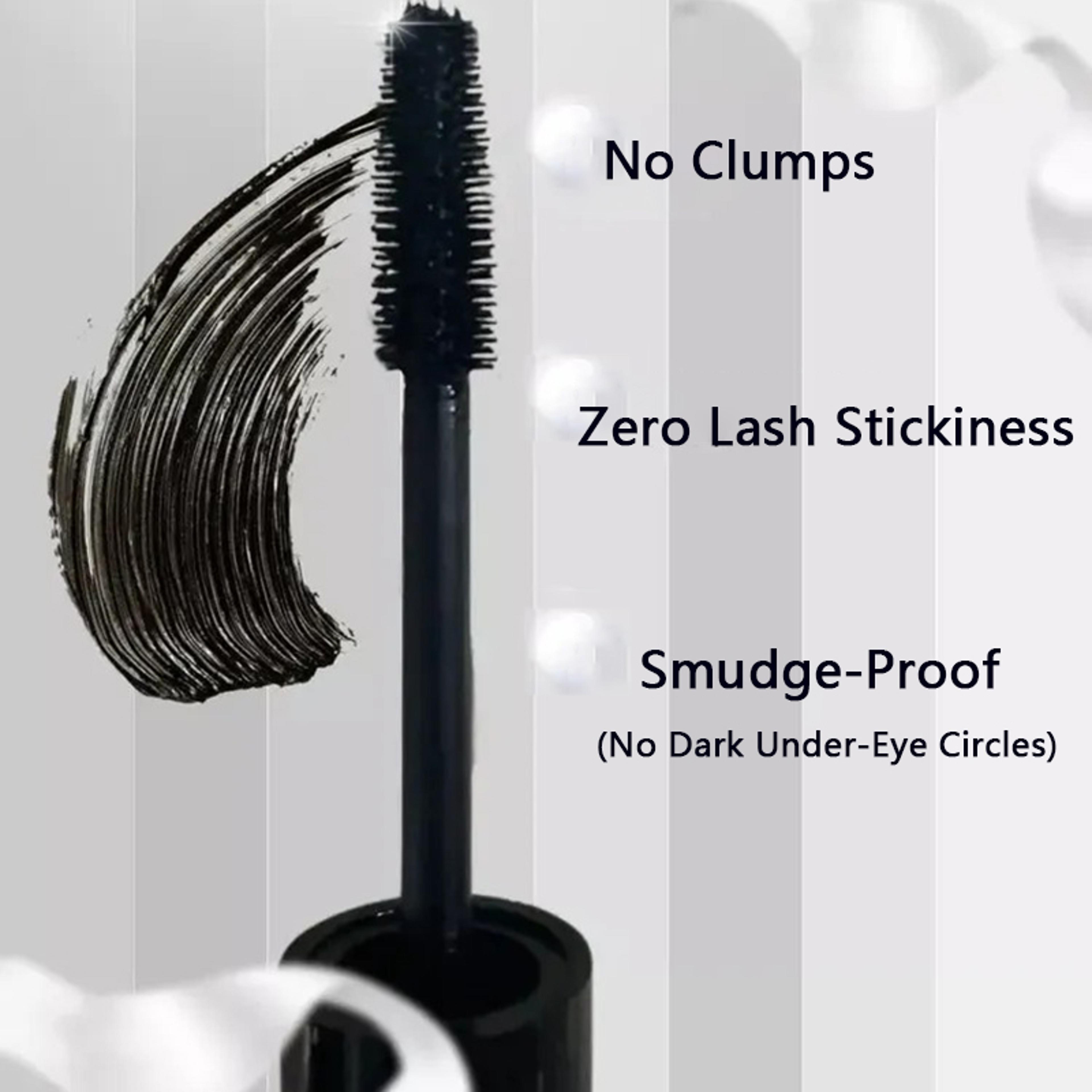 Waterproof 7D Fiber Mascara Set Curling Mascara Sweatproof Antismudge Durable Slimming Base For All 4