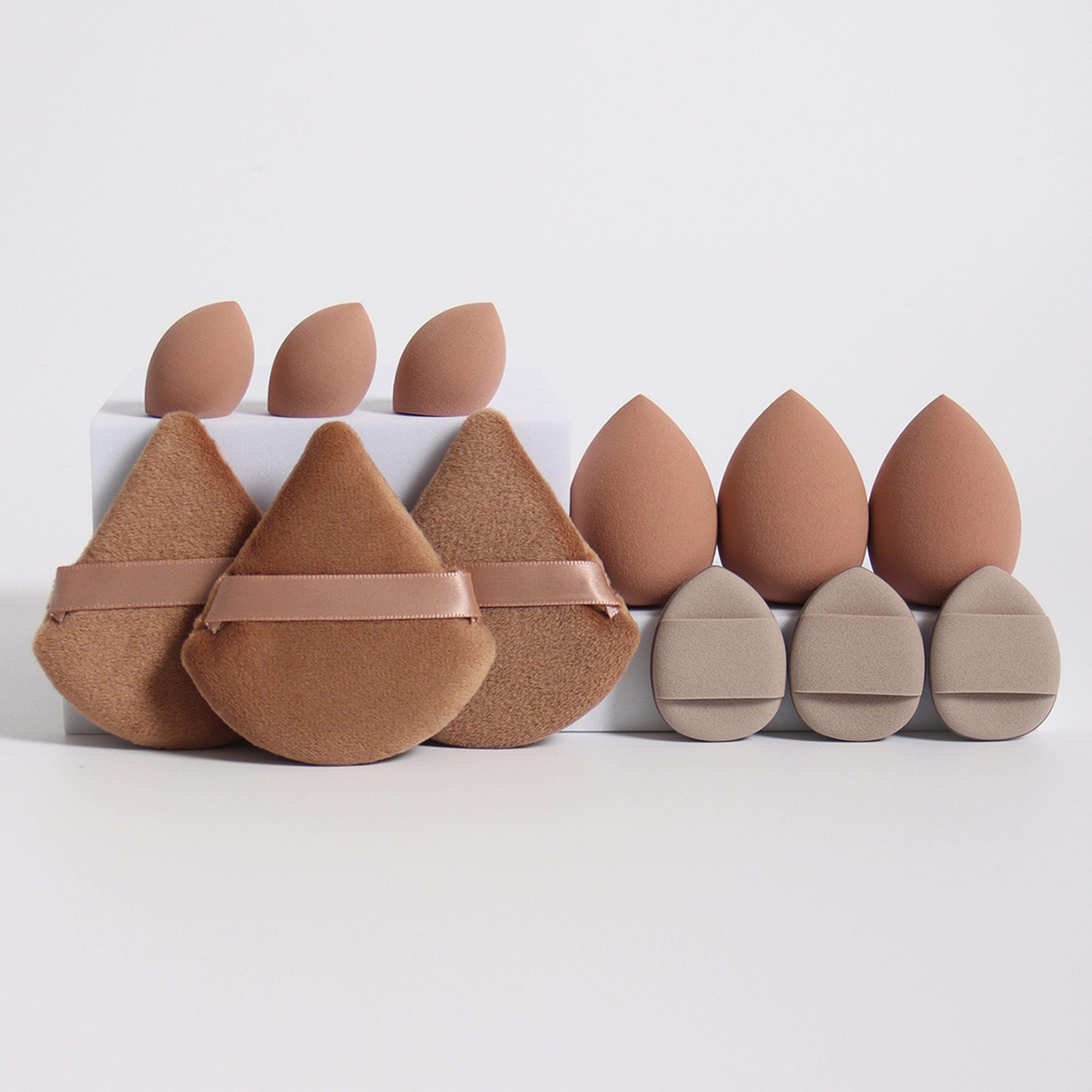 Makeup Sponge Set For AllPurpose Use Including Loose Powder Puffs Mini Air Cushion Puffs Beauty Egg 2