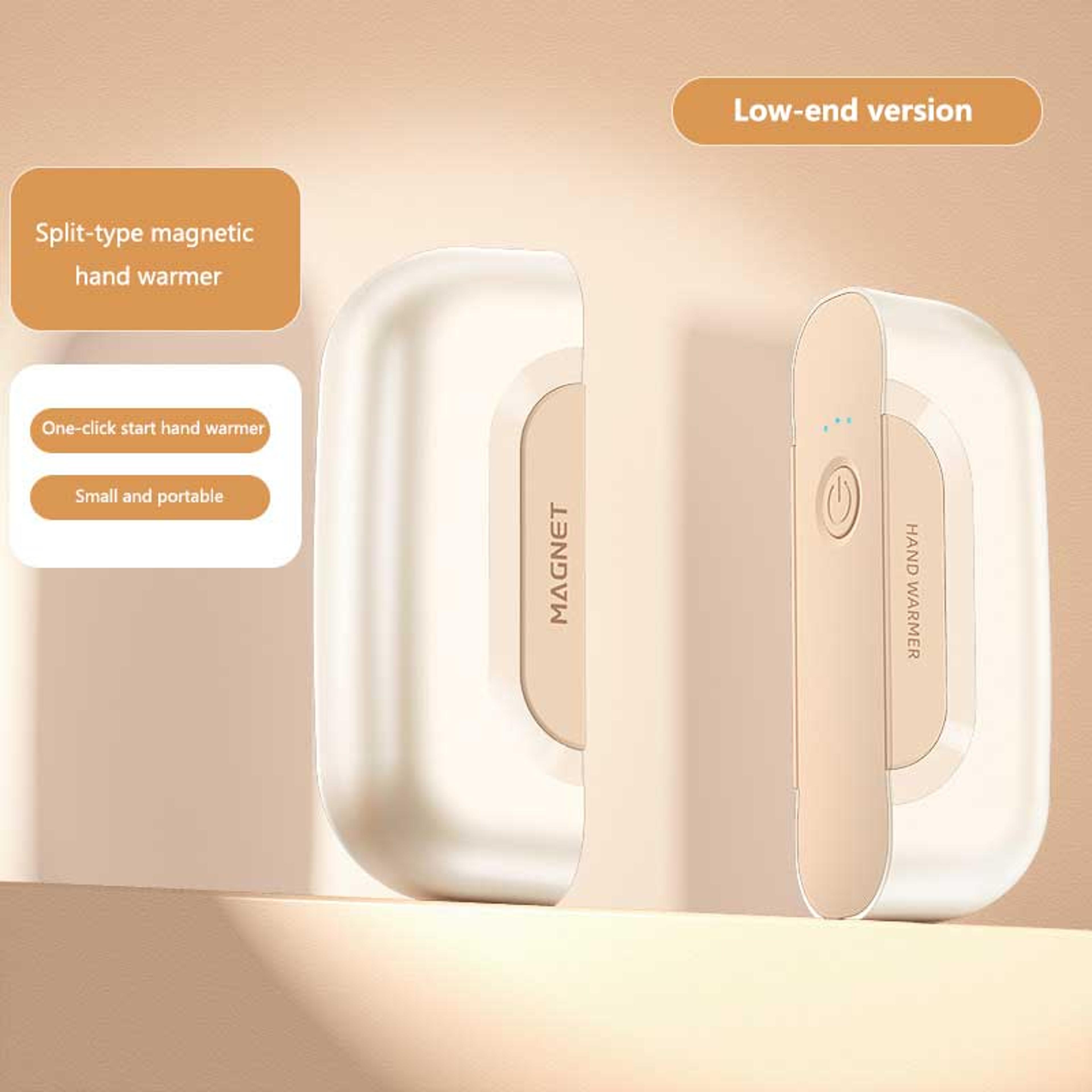 Mini Portable USB Rechargeable Magnetic Hand Warmer Digital Display Fast Charging Pocket Heater 3