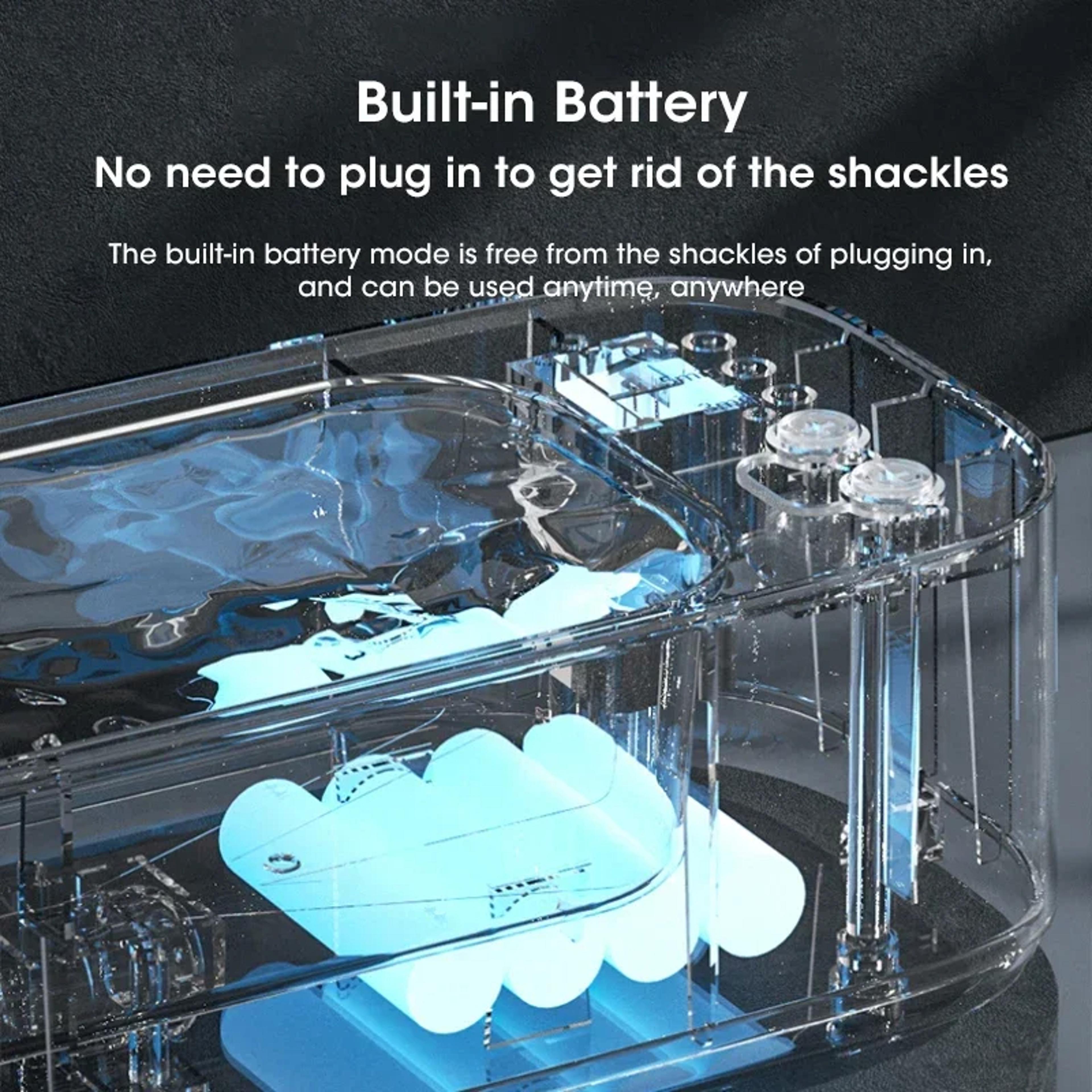 Mini Ultrasonic Cleaning Machine Adjustable Highfrequency Vibration For Glasses Jewelry Pacifier Ti 1