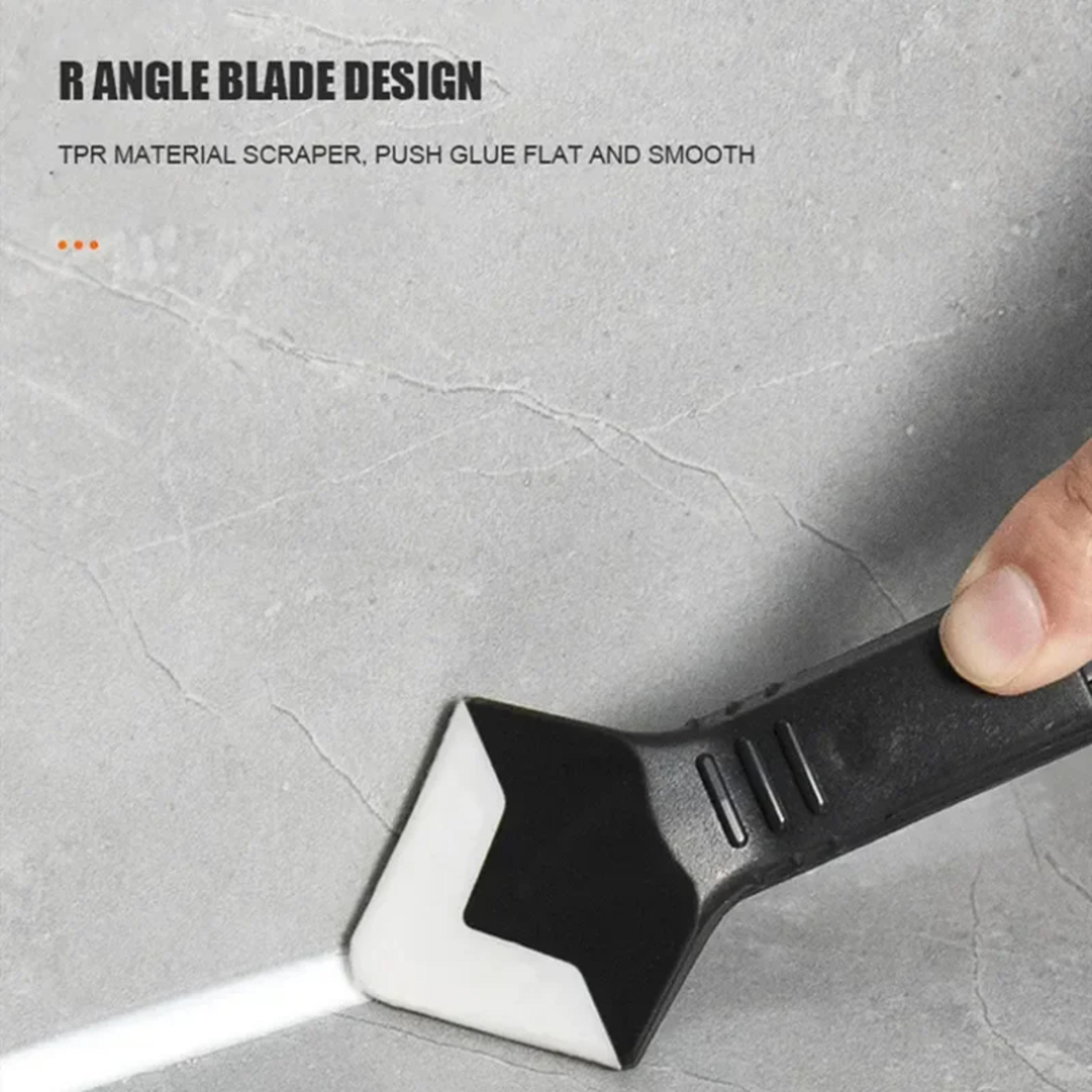 Silicone Scraper Set For Sealant Grout Removal Caulking Finisher Tool Set For Floor Mould Cleaning 2