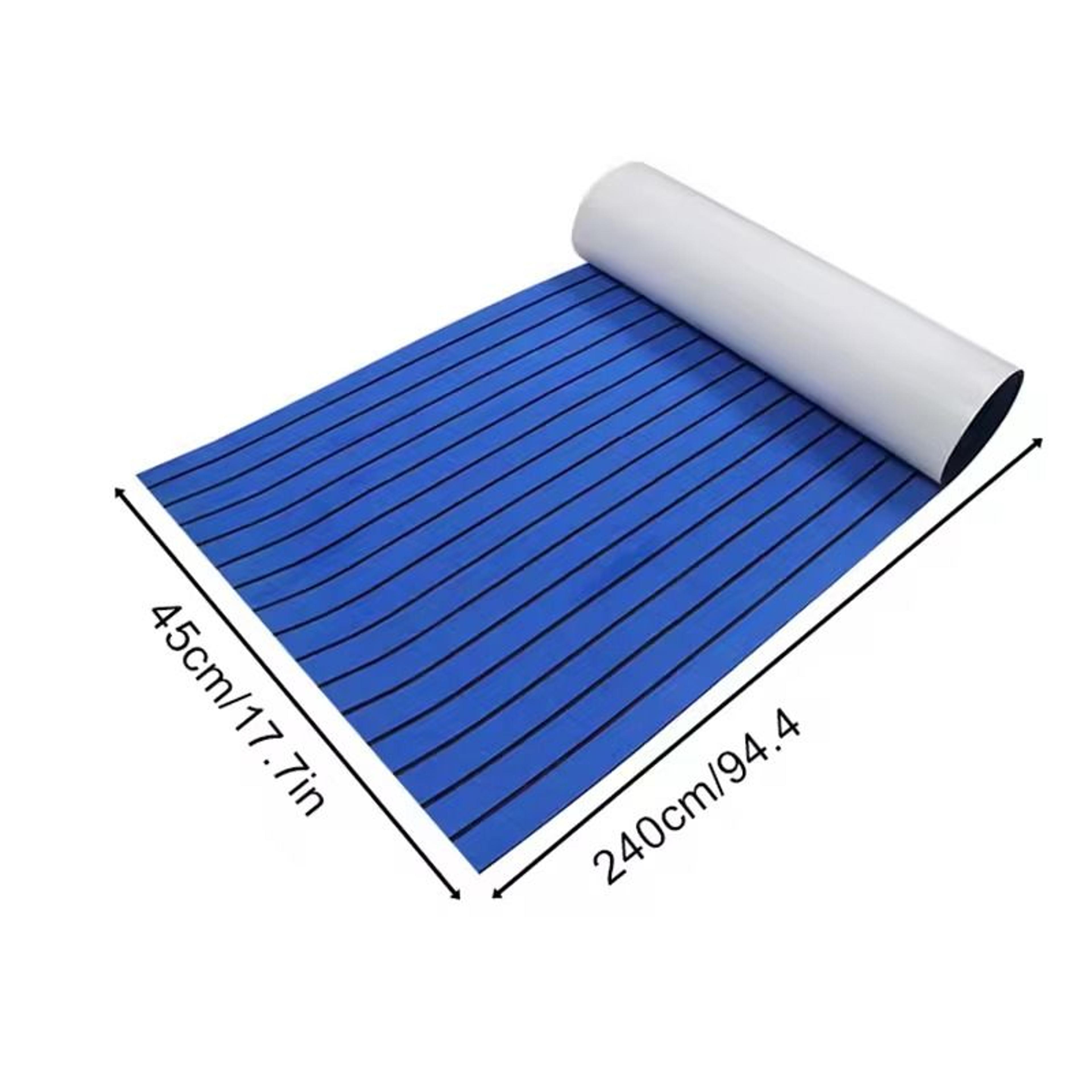 Customizable EVA Foam Boat Decking Sheet Mat AntiSkid Faux Teak Yacht Marine Flooring Pad SelfAdhes 19