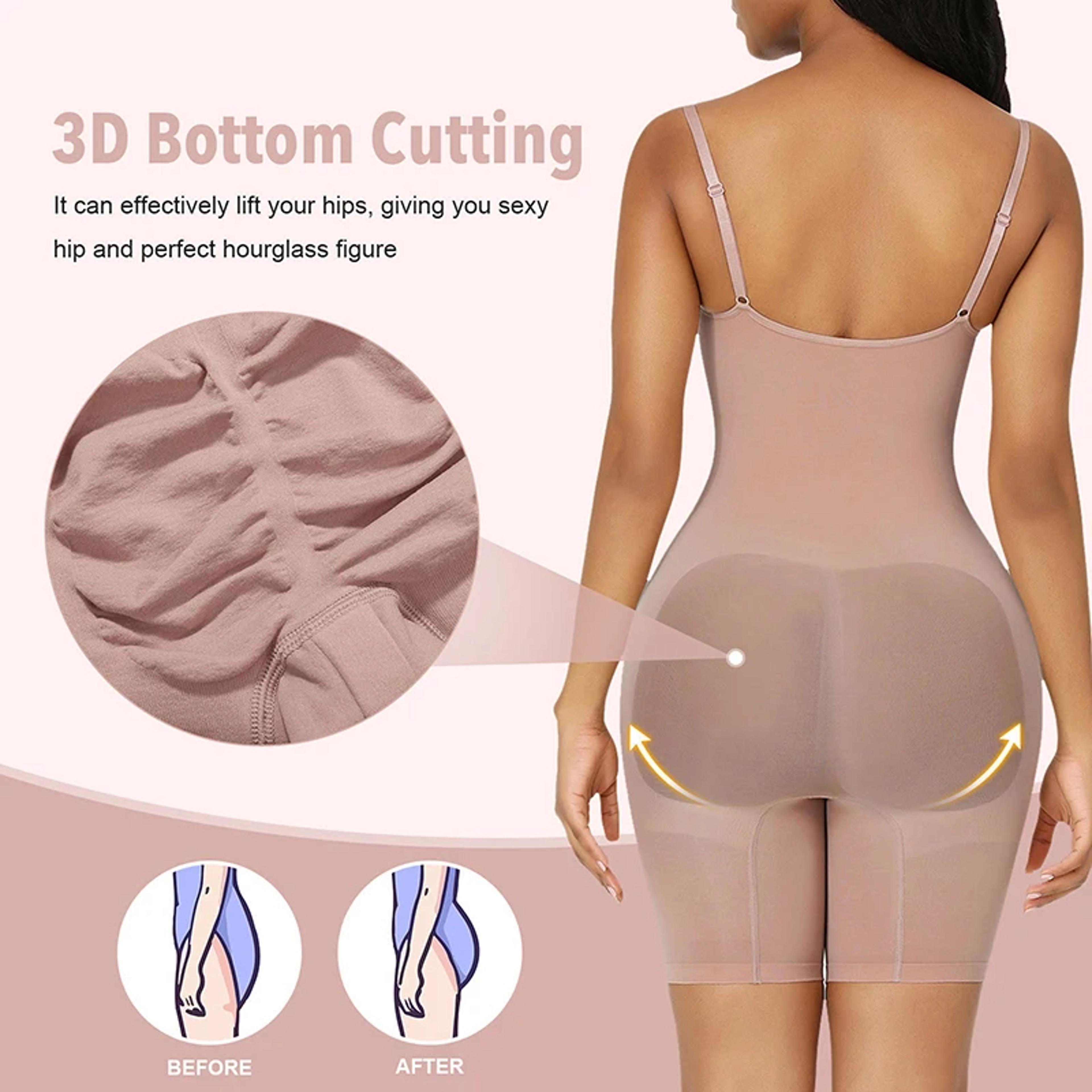 Women Bodysuit Shapewear Tummy Control Full Body Shaper Slimming Sheath Butt Lifter Push Up Thigh Sl