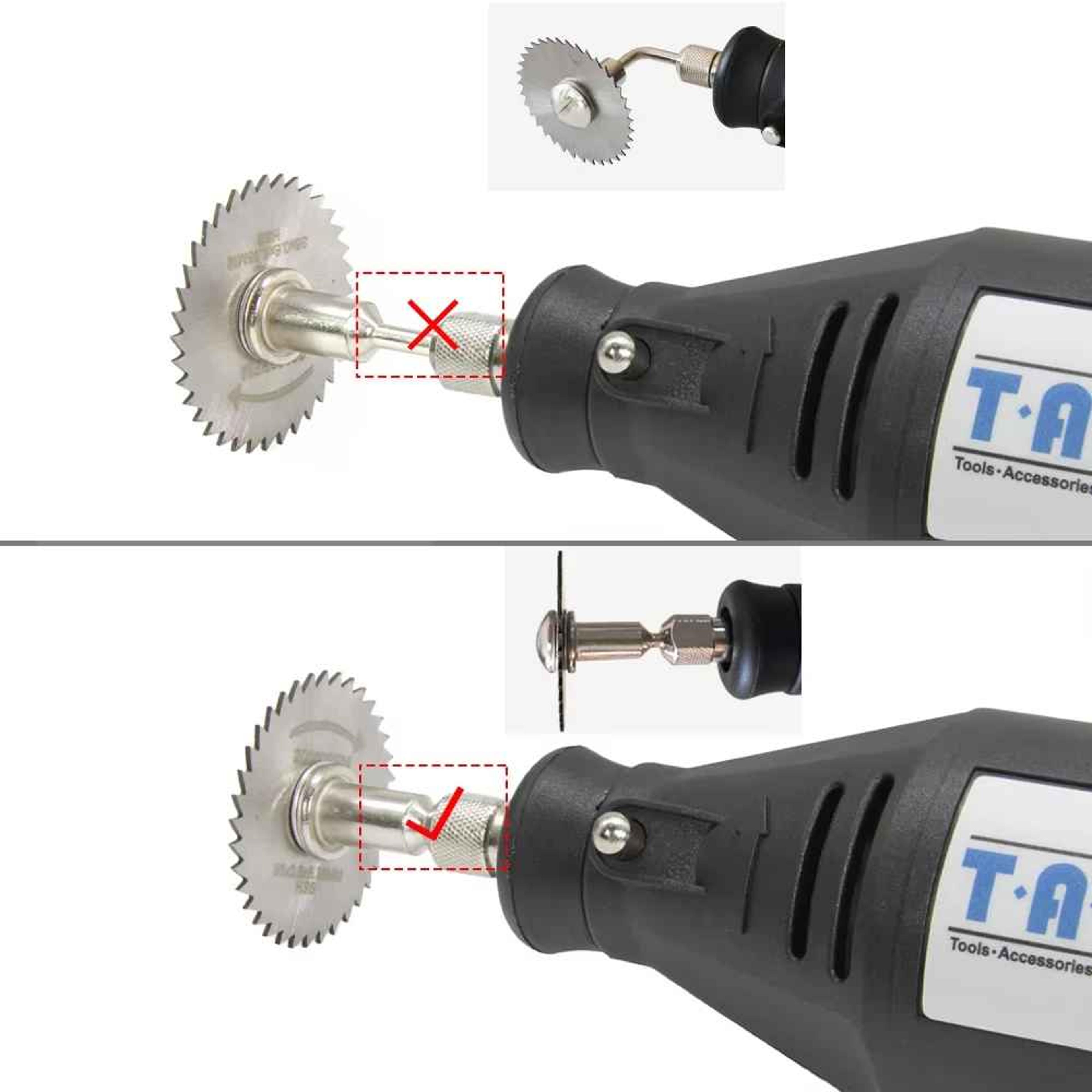 6Pcs Mini Circular Saw Blade Electric Grinding Cutting Disc Rotary Tool for Dremel Metal Cutter Powe