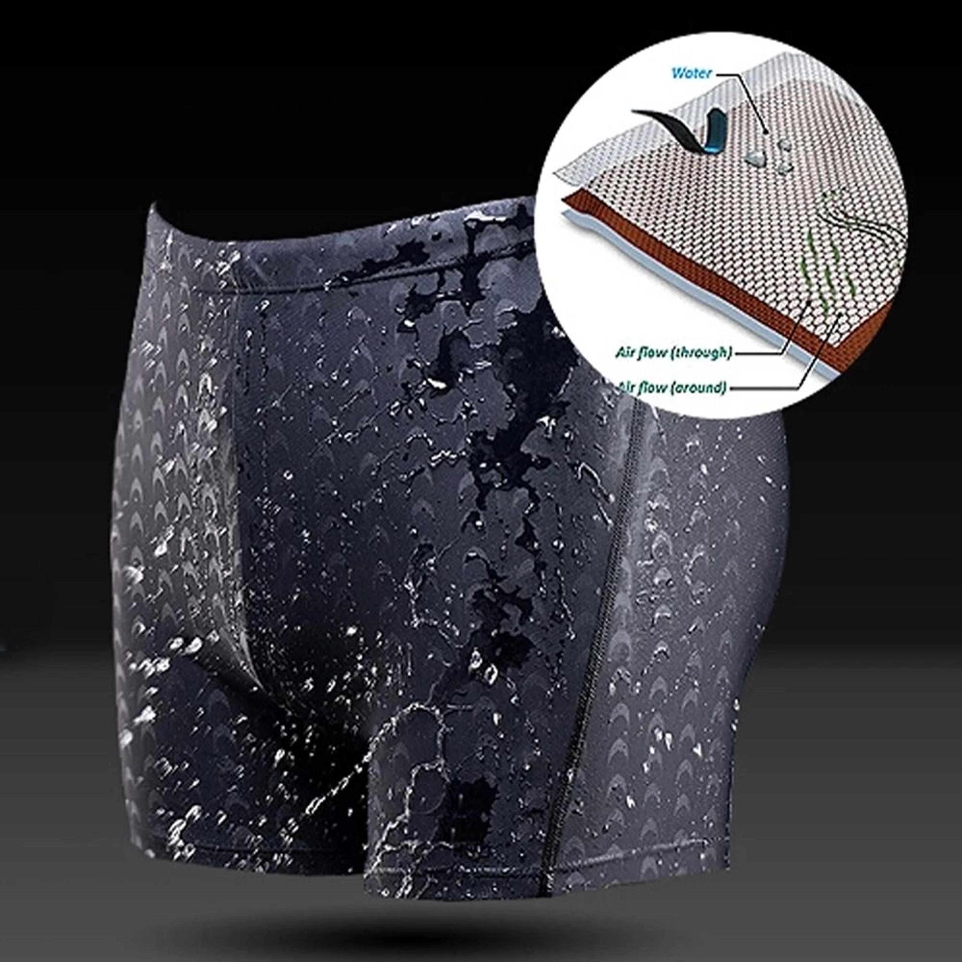 Sharkskin Game Racing Swimwear Mens Quick Drying Waterproof Briefs  Beach Swimming Trunks 2