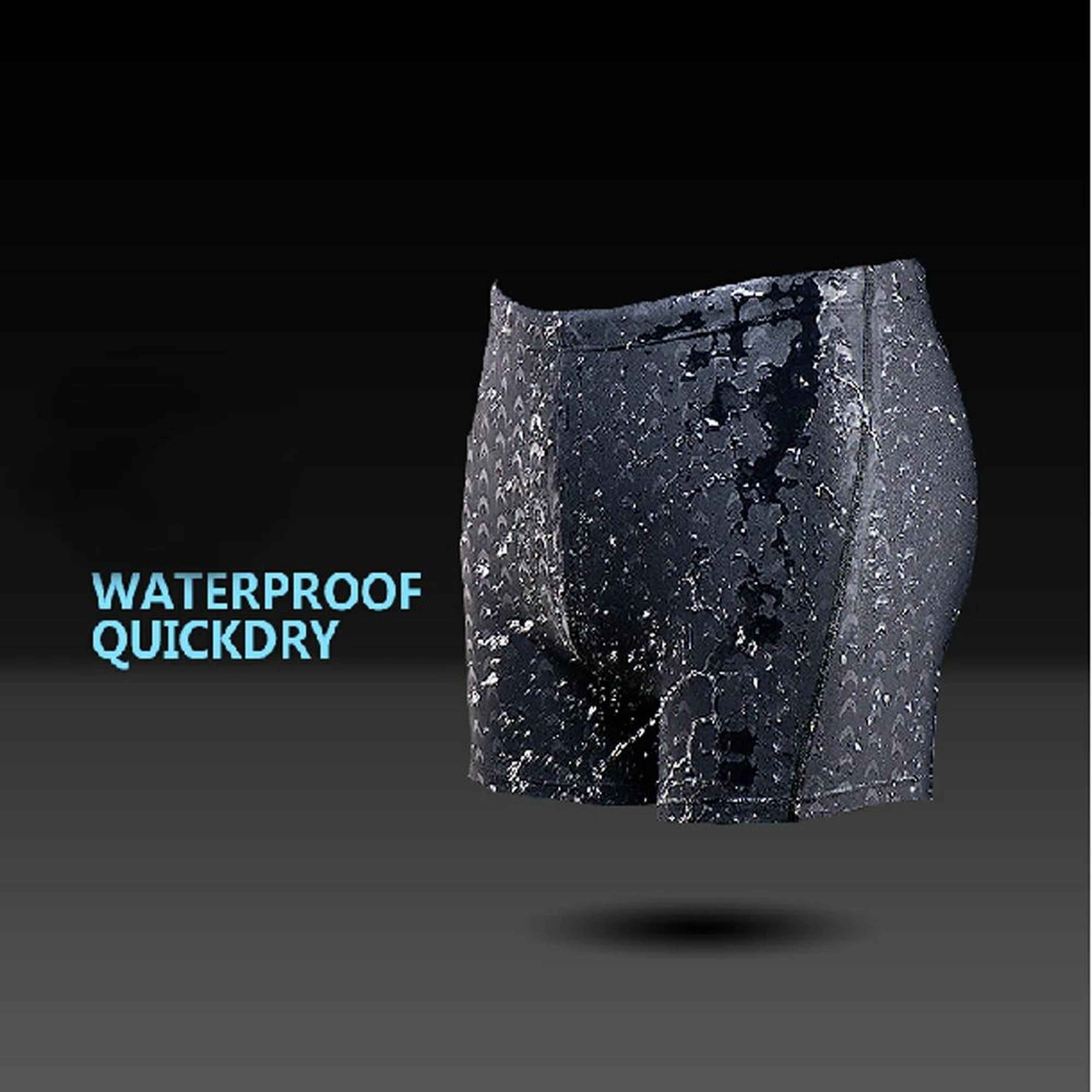 Sharkskin Game Racing Swimwear Mens Quick Drying Waterproof Briefs  Beach Swimming Trunks 4