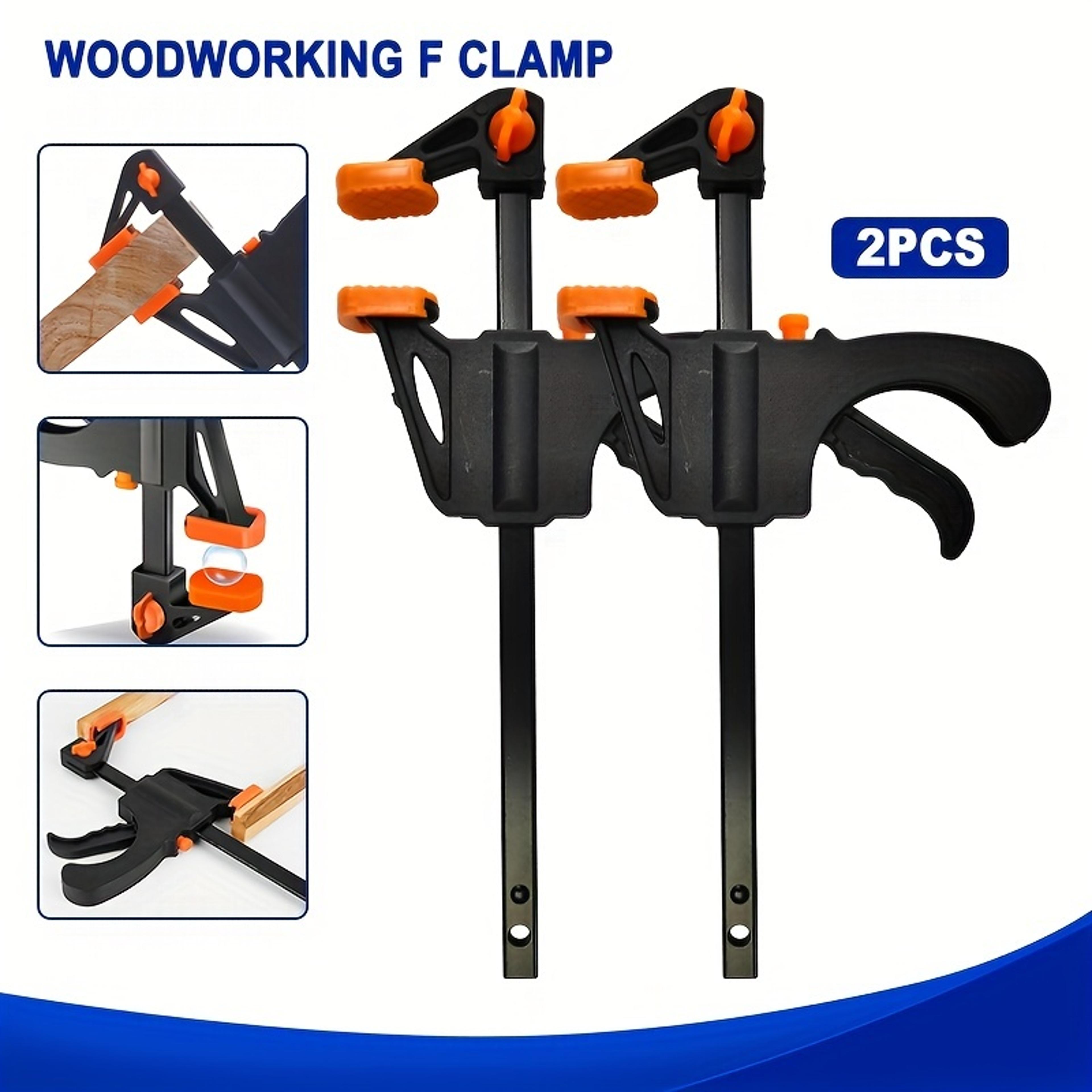 Woodworking Clamp Set Fixed Type Quick Ratchet Release Nylon Work Bar Kit DIY Portable Spreader Ga