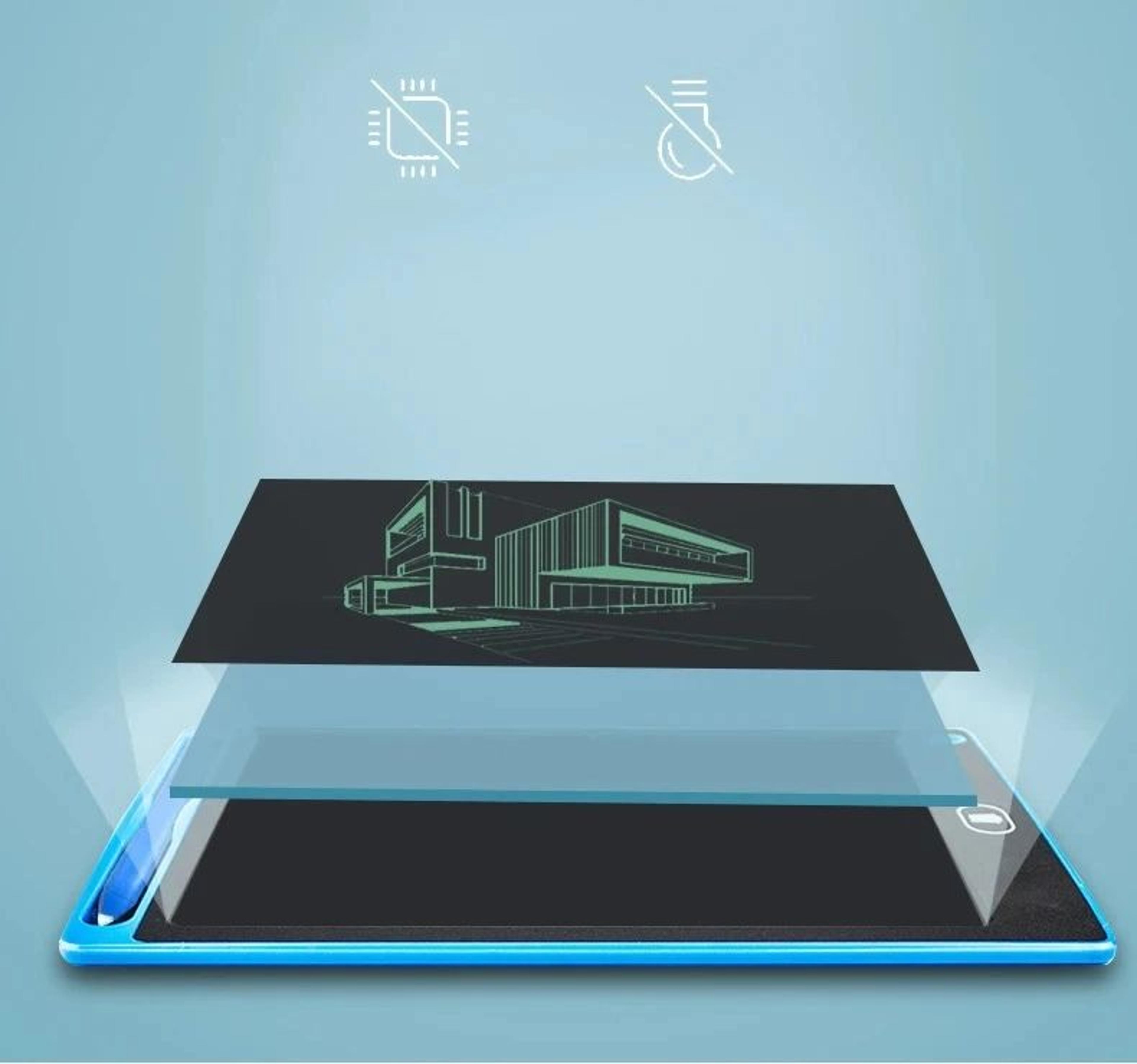 LCD Writing Tablet Drawing Board Montessori Educational Toy  Magic Blackboard Gift For Kids 6