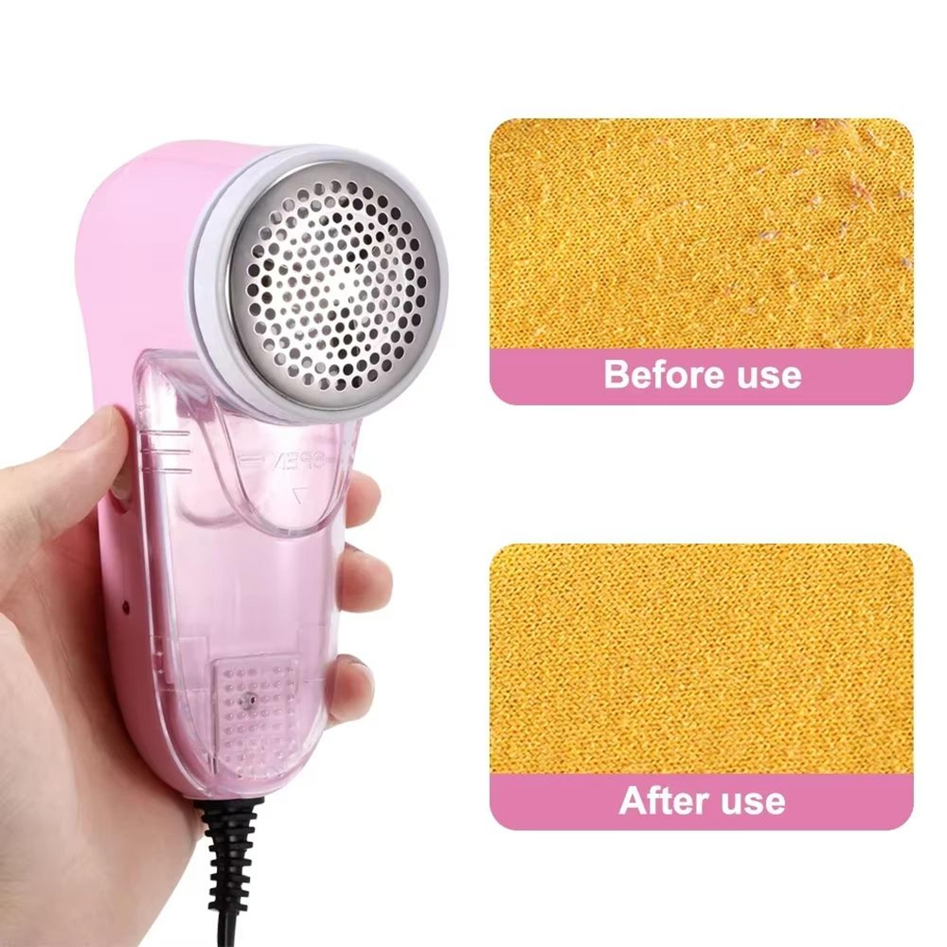 Portable Lint Remover Electric Fabric Shaver For Clothes Sweaters  Pilling Removal Fast Fluff  Fuzz 4