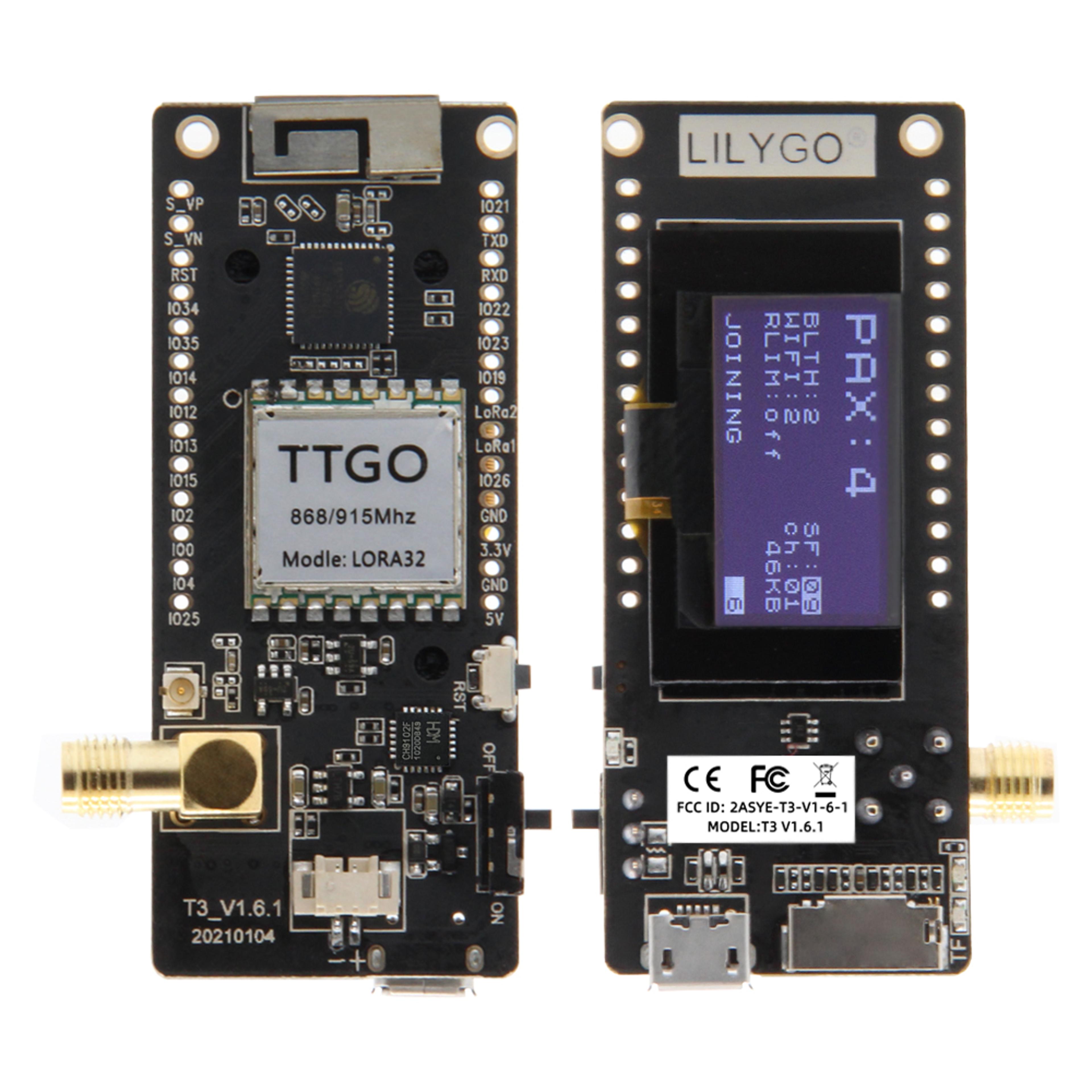 TTGO LoRa32 V21  ESP32 WIFI Bluetooth Module With OLED  SMA Antenna 2