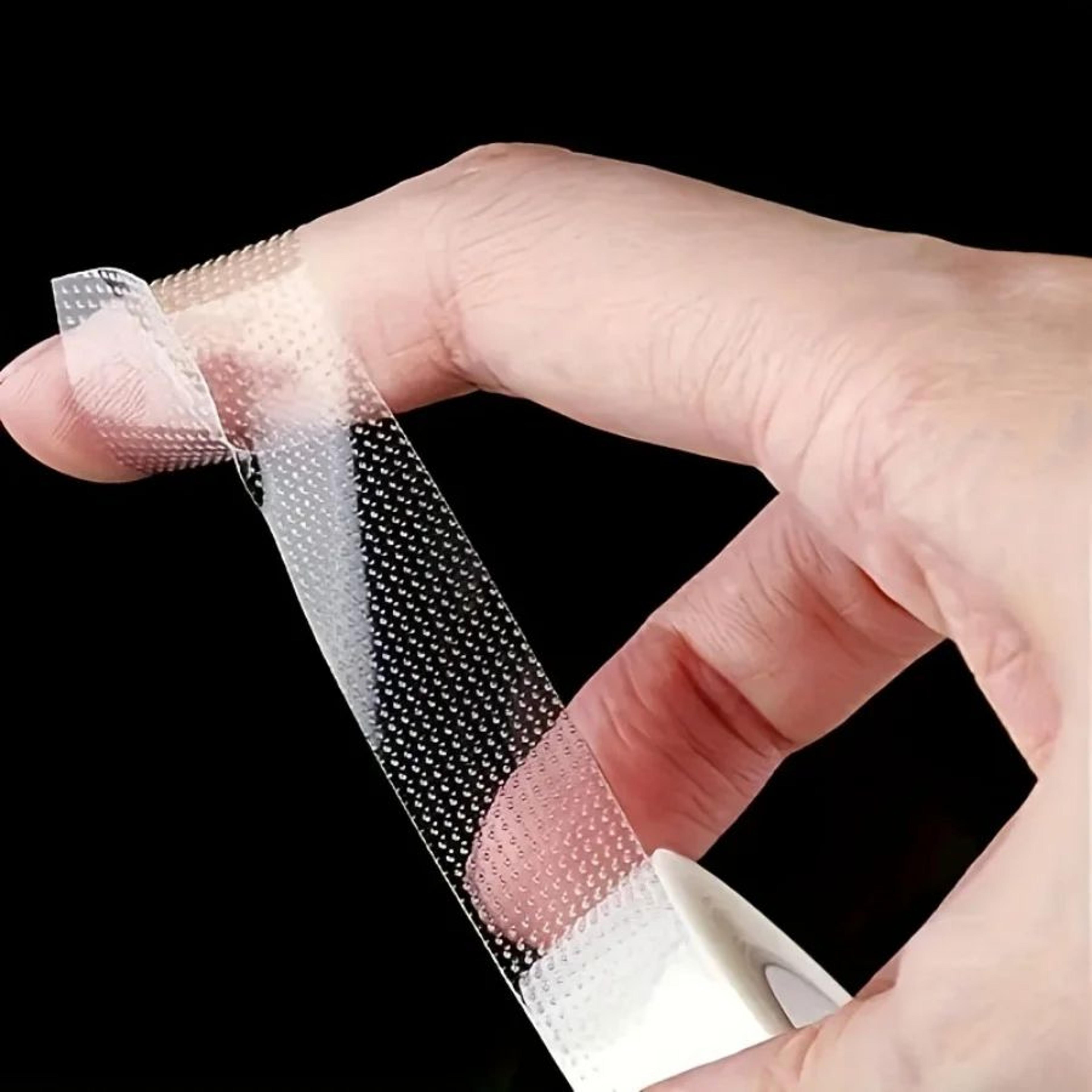 Breathable Grid Transparent Medical Tape Roll Hypoallergenic PE Adhesive For Wound Care Curved Heal 5