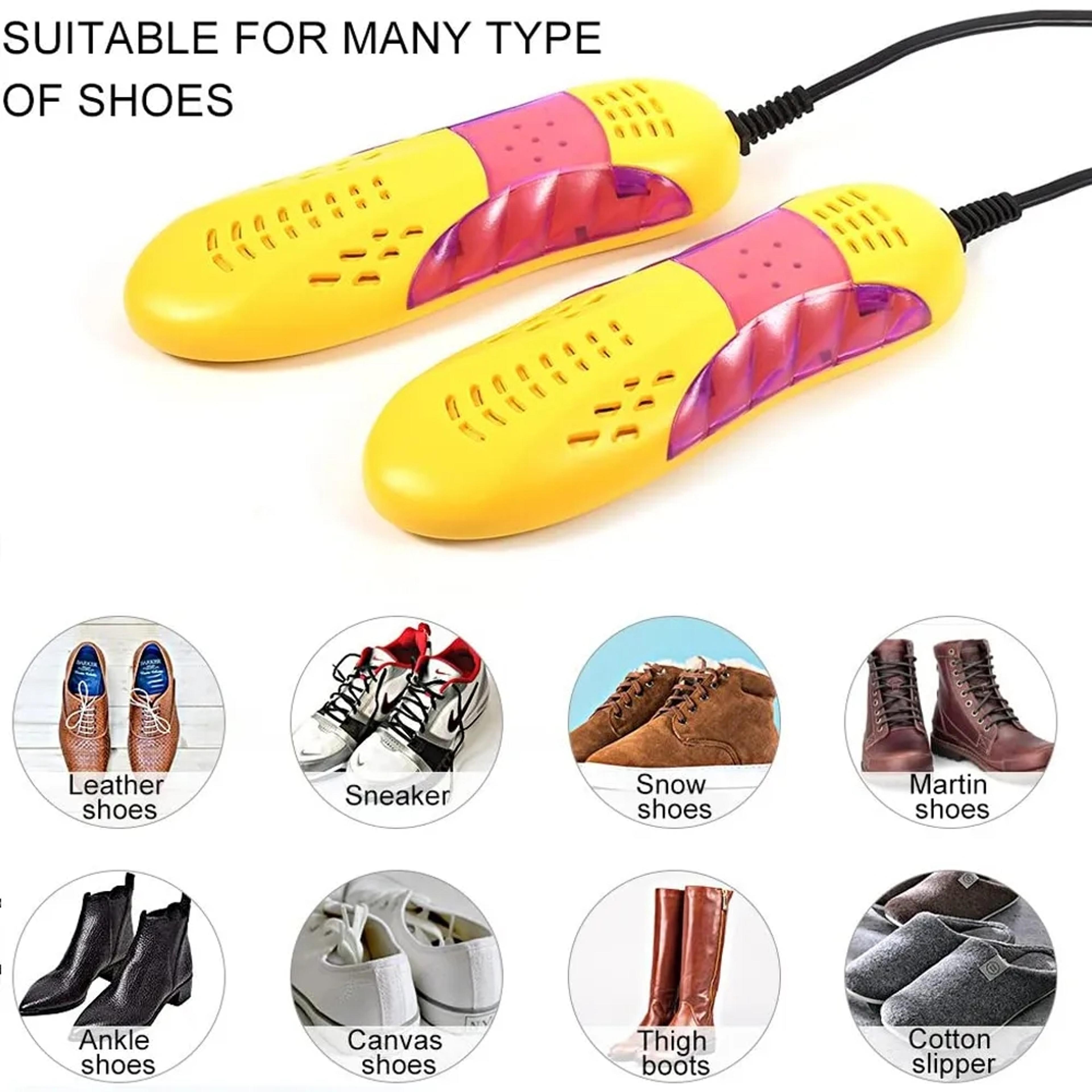 Shoes Dryer With UV Light Electric Foot Warmer  Dehumidifier Eliminates Odor Moisture Perfect For S 5