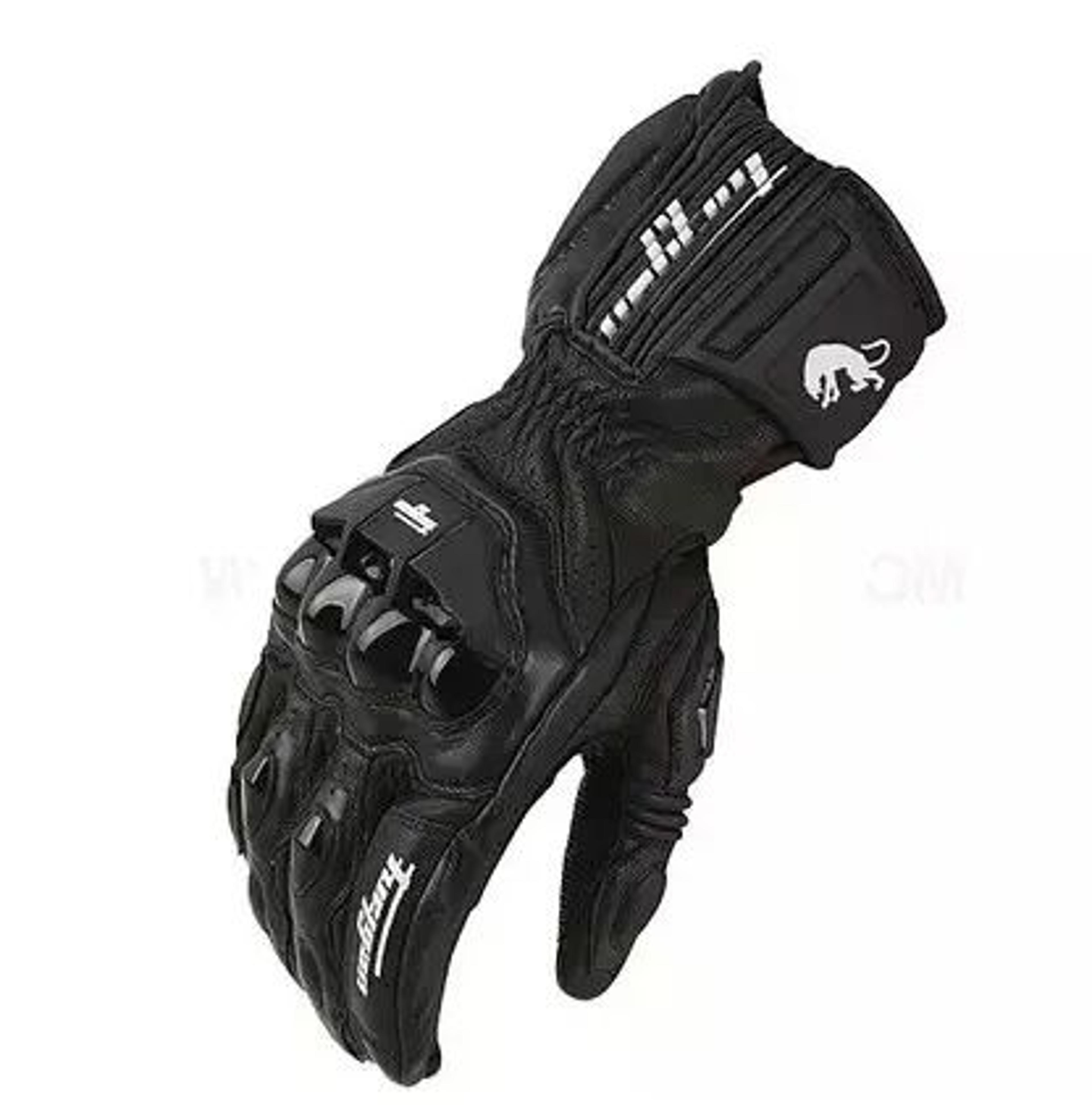 Motorcycle Gloves Windproof Leather Motocross Mittens With Security Protection Touch Screen For Men 6