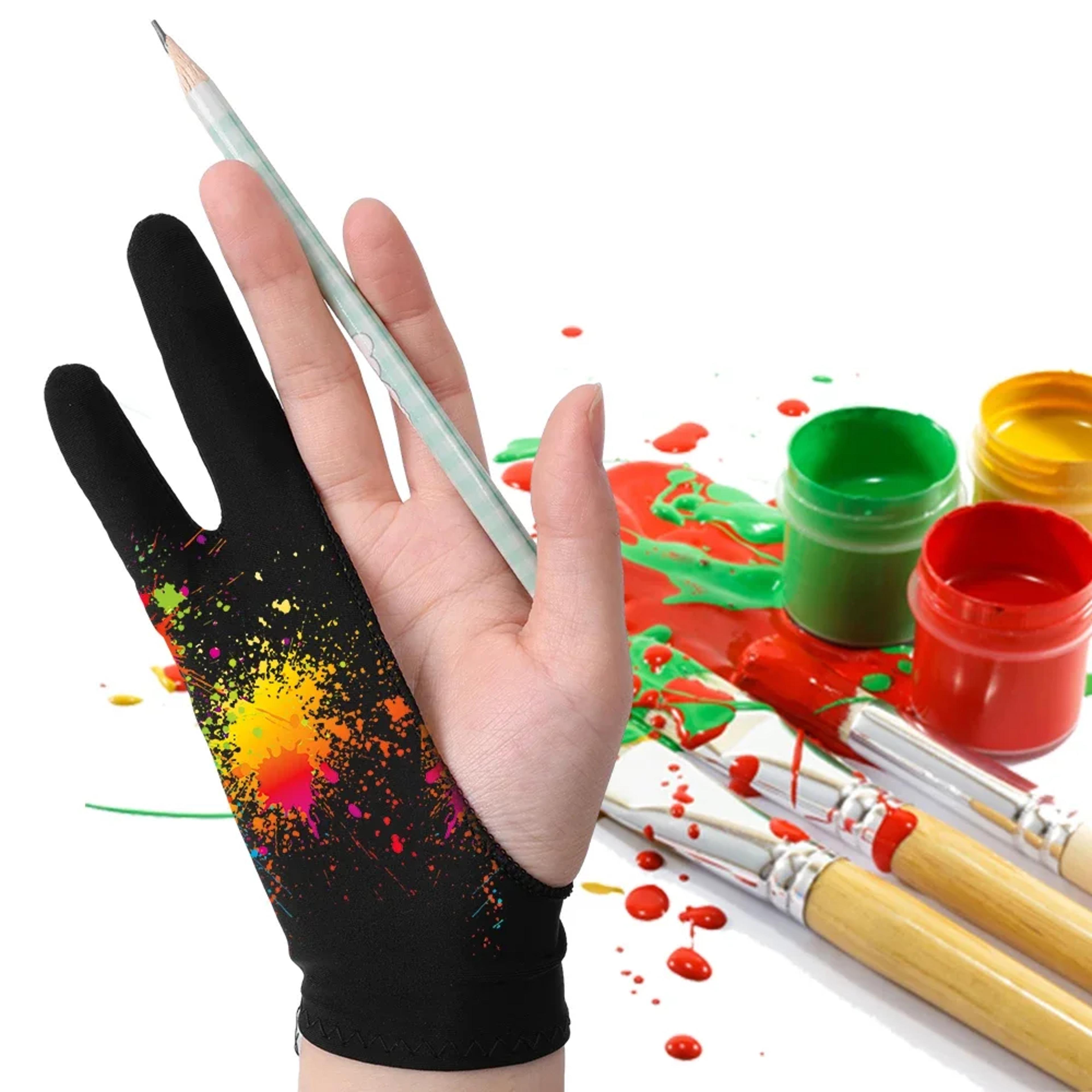 Two Finger Drawing Glove With Palm Rejection For Apple IPad Capacitive Tablets  Graphic Drawing Pad 4