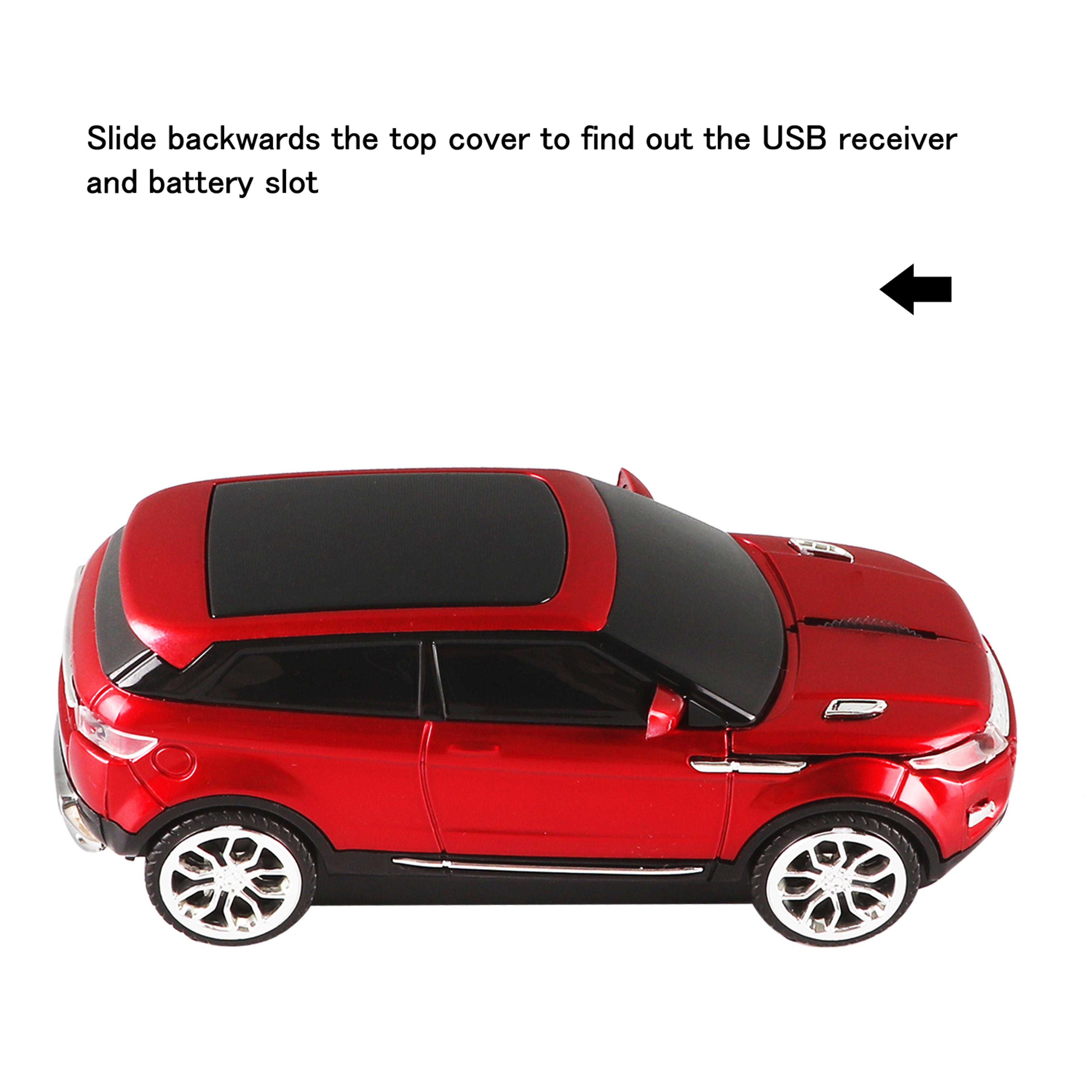 Gaming Mice For PC Laptop Ergonomic 24Ghz Wireless Mouse USB Optical 3D Cool SUV Sports Car Mouse 1