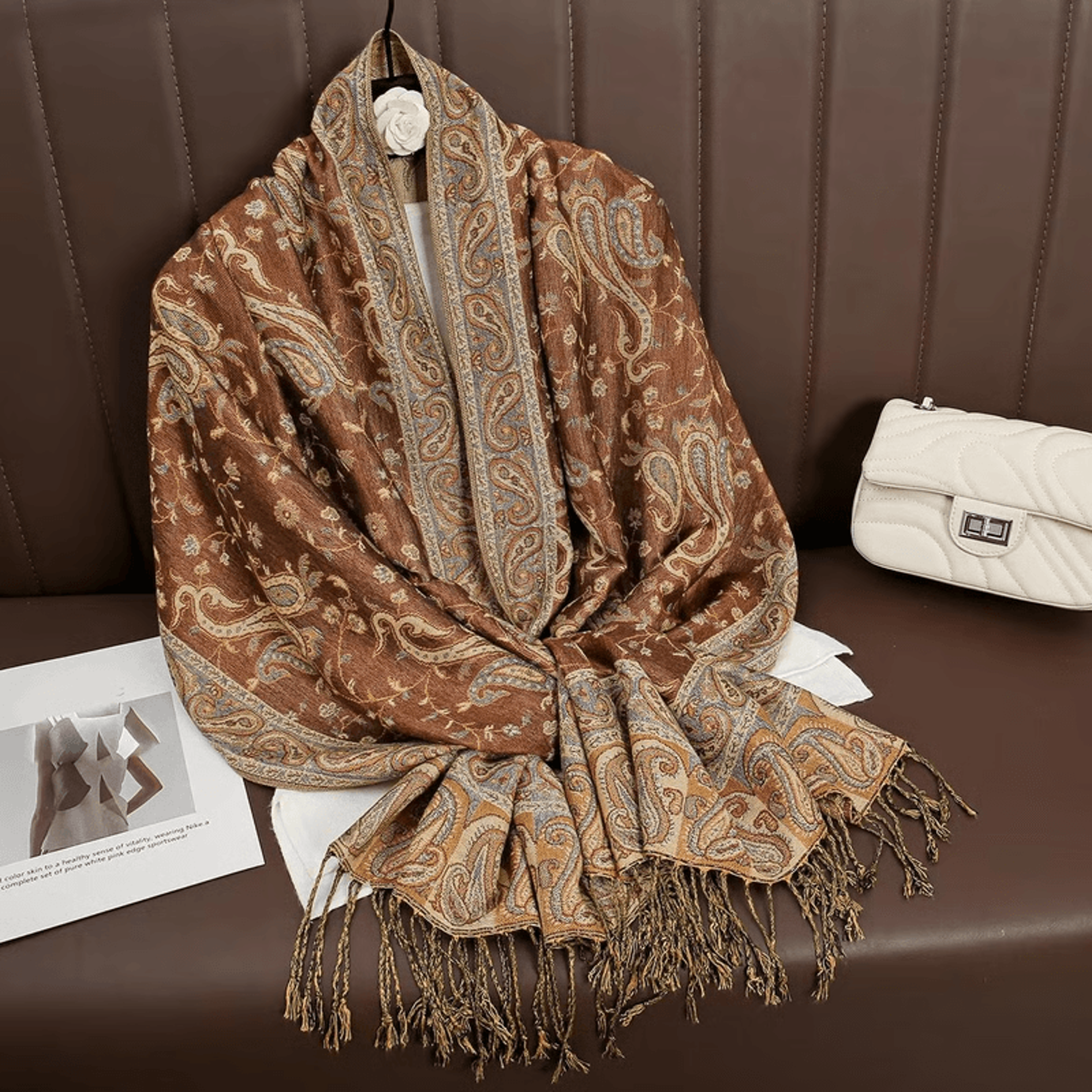 Fashionable pashmina scarf for women