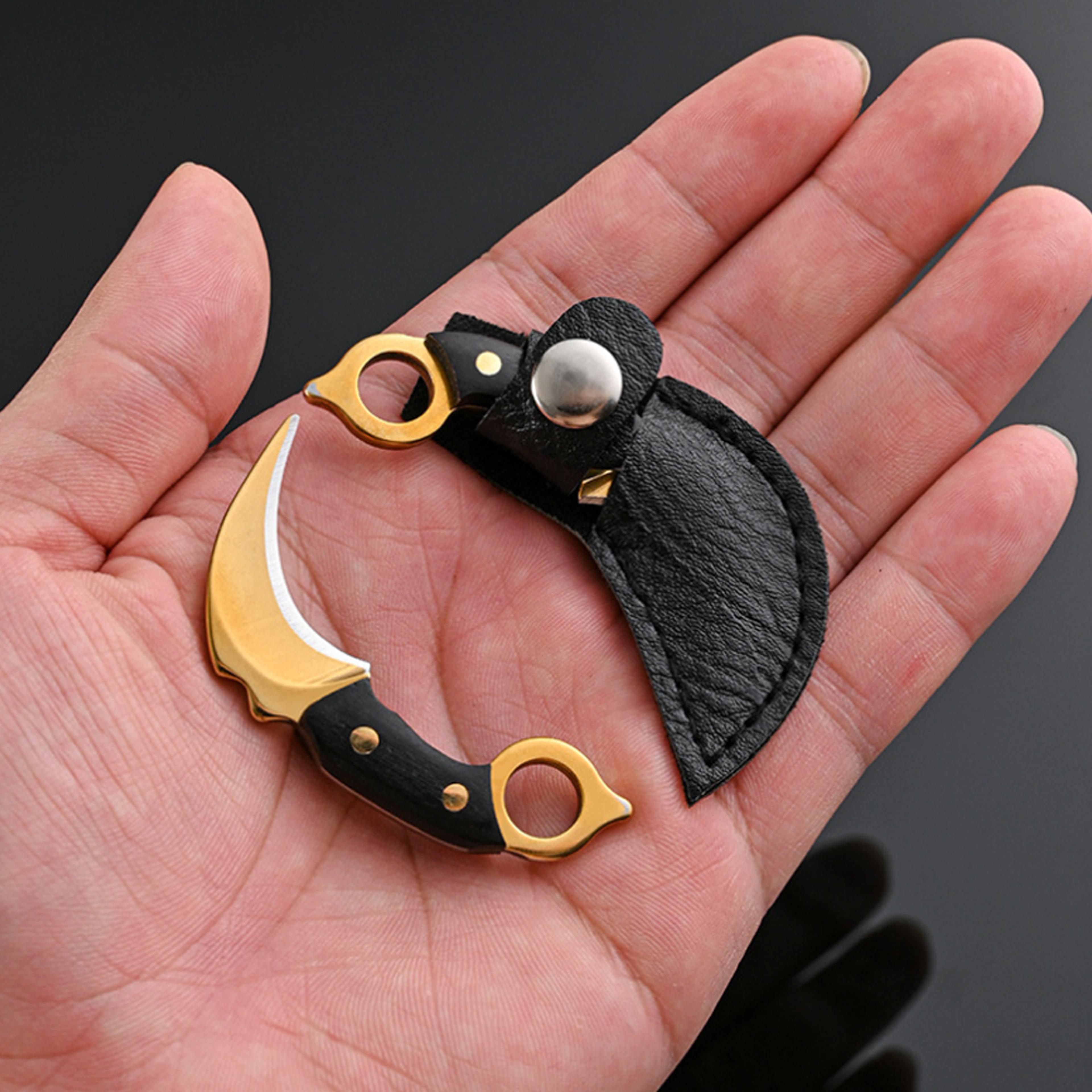 Compact Pocket Knife Keychain Mini EDC Tool For Camping Travel  Everyday Carry 2