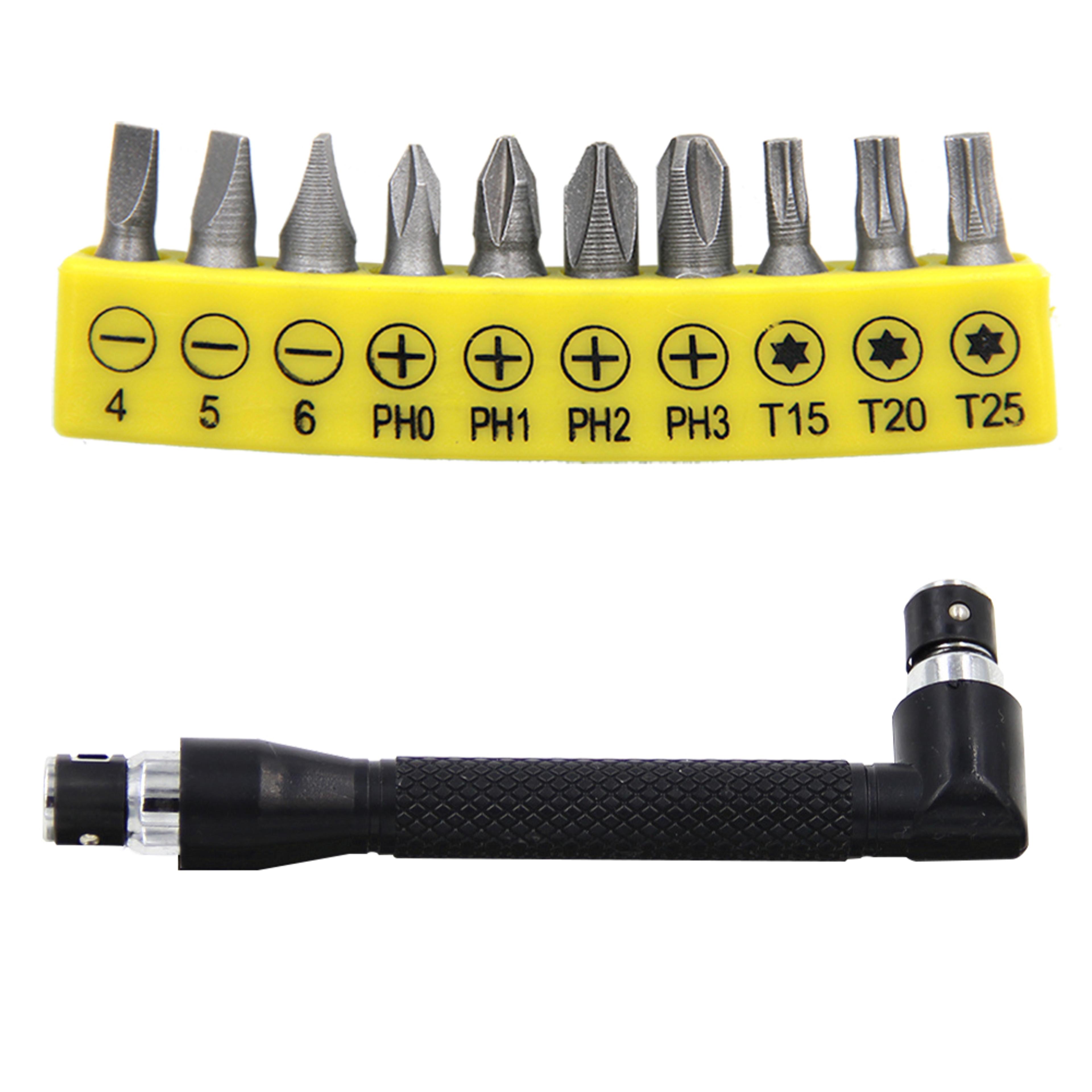 Screwdriver Bit Wrench Set L Shaped Hex Bit Driver Handle 2
