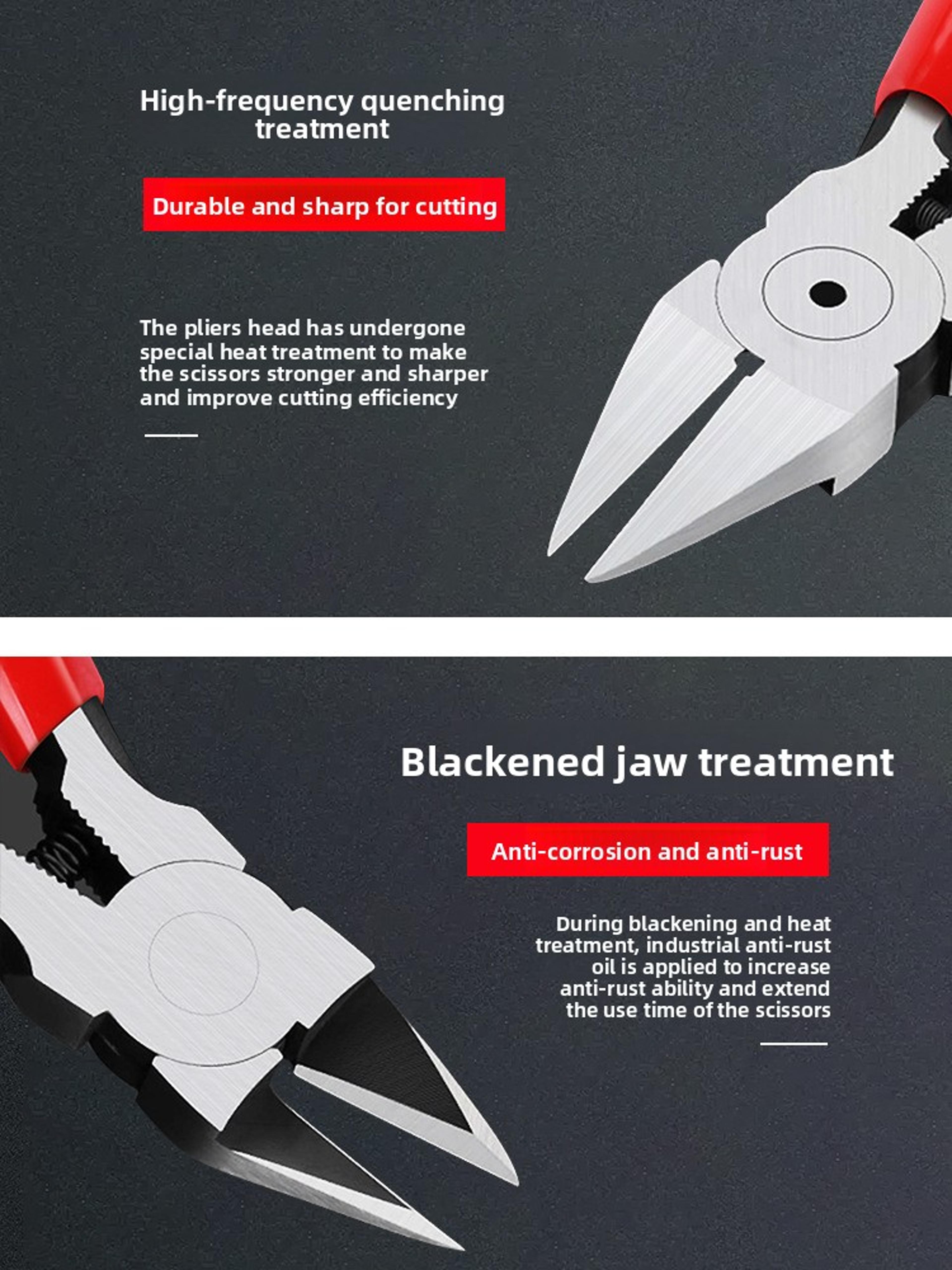Precision Flush Cutter Pliers For Electronics Wire Cutting  DIY Repairs 5