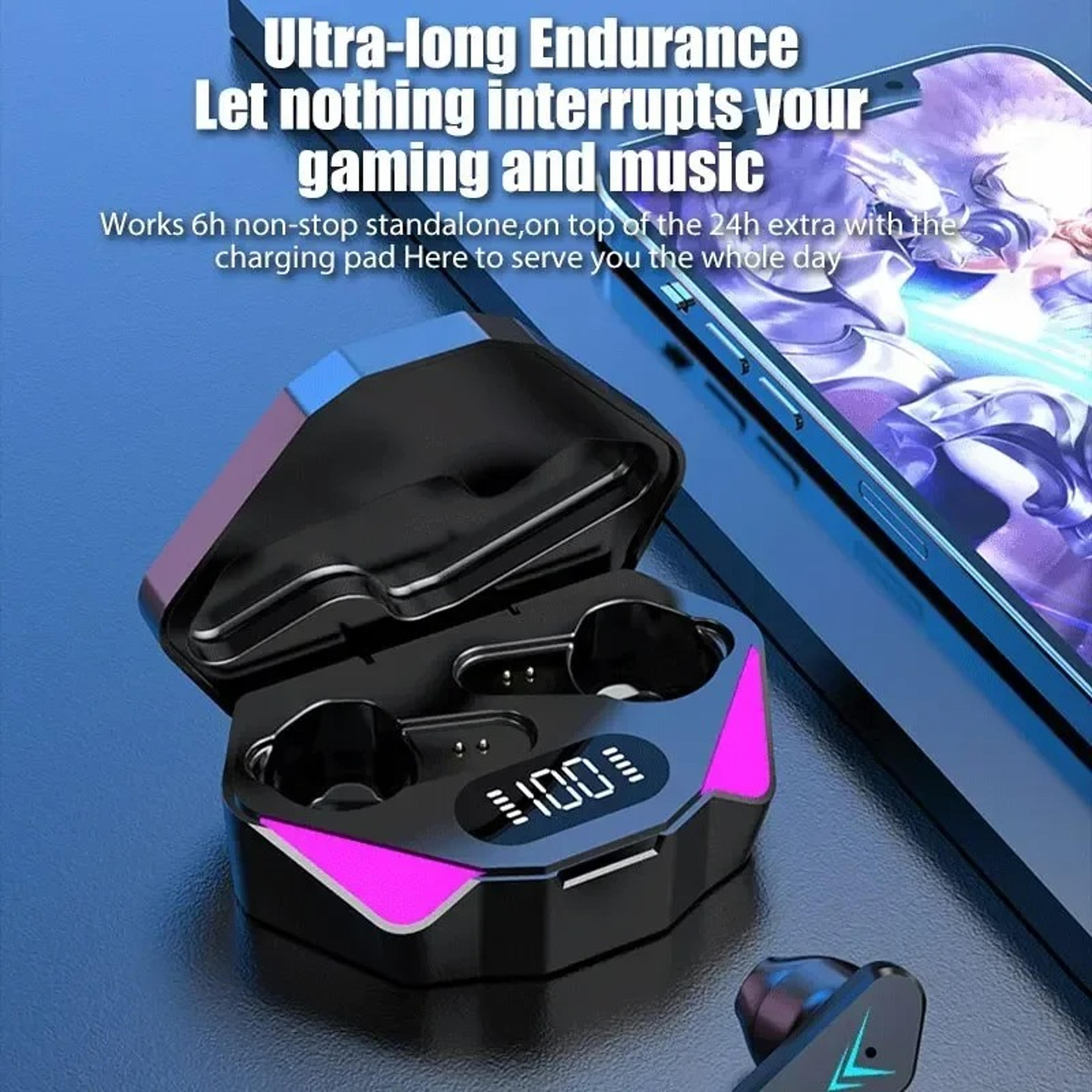 Low Latency Gaming Earbuds Bluetooth Wireless Earbuds With Mic 2