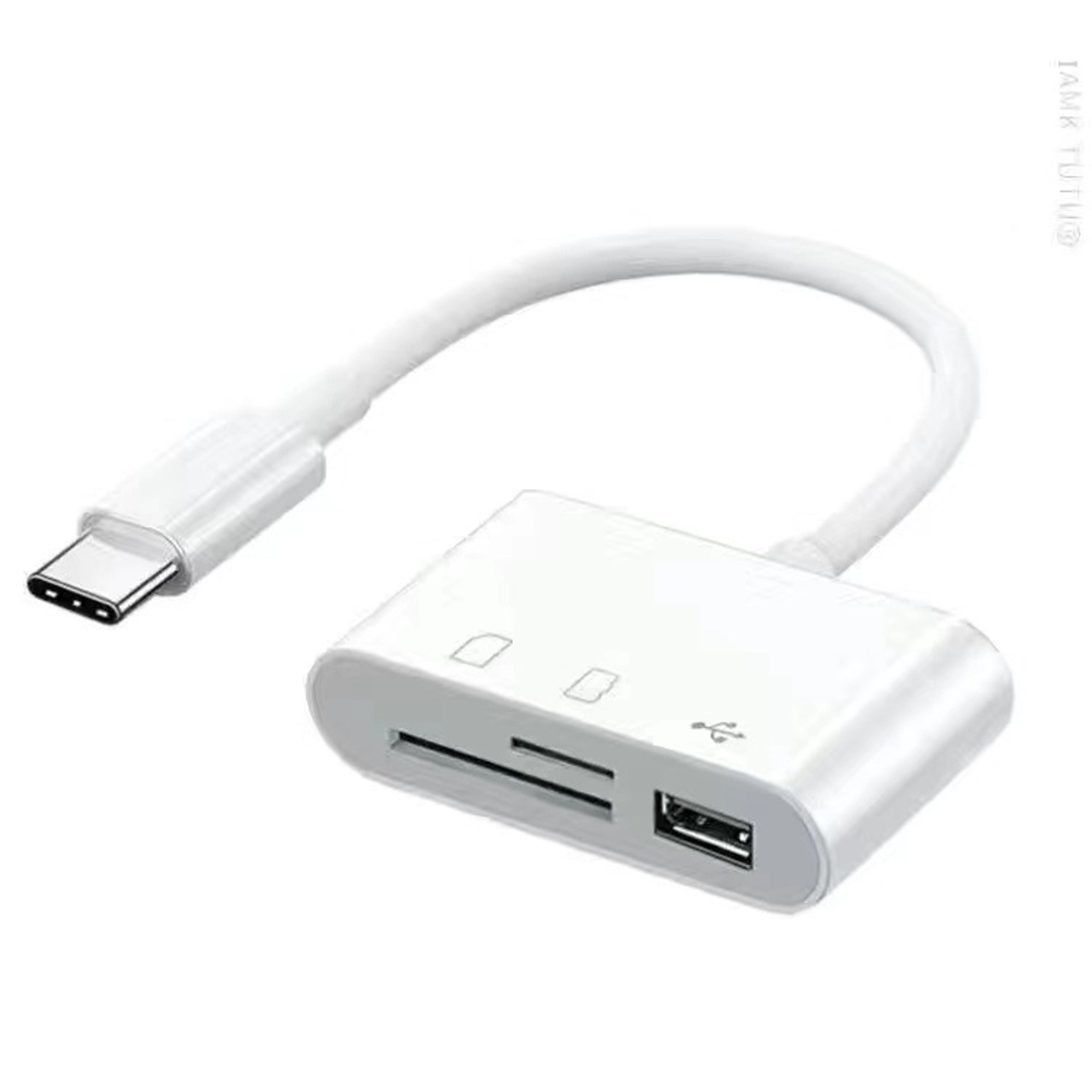 USBC SD Card Reader OTG Adapter Emory Card Reader USB Type C OTG Converter For Huawei Samsung Xiomi 1