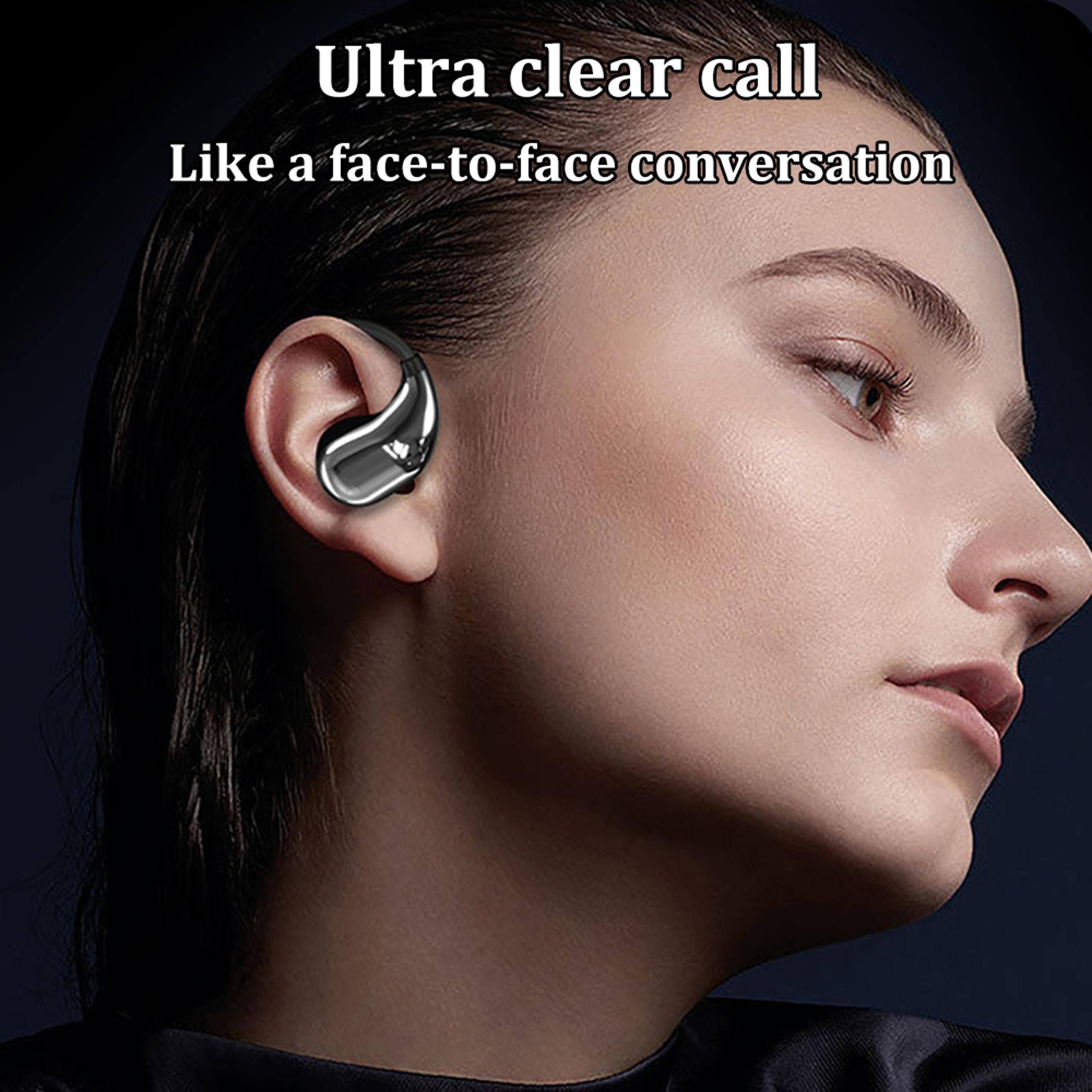 AeroHook Bluetooth 54 Wireless Earbuds With Ear Hooks LED Display  Waterproof Sports Fit 5