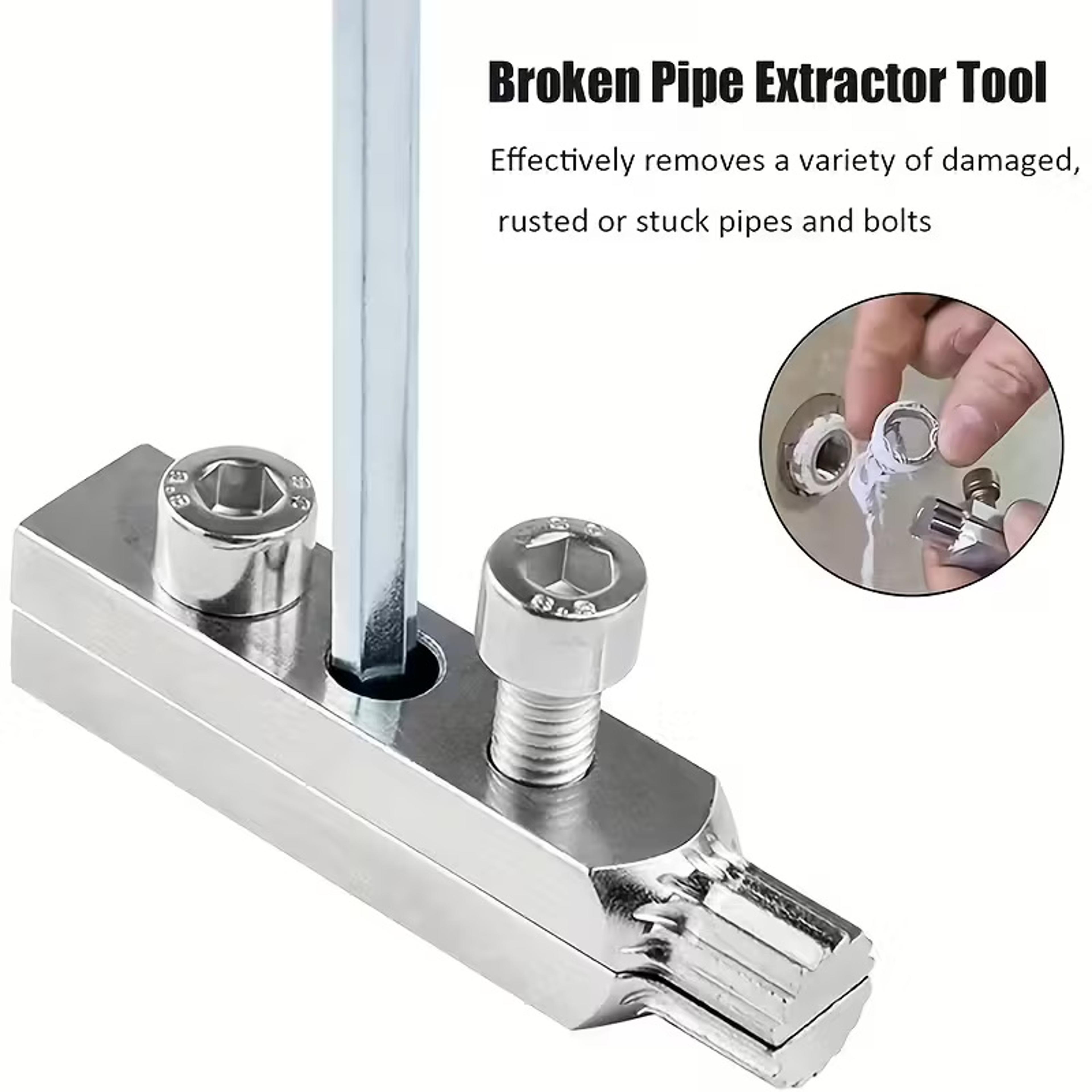 Precision Faucet Thread Extractor Kit For Broken Valve  Pipe Repairs 2